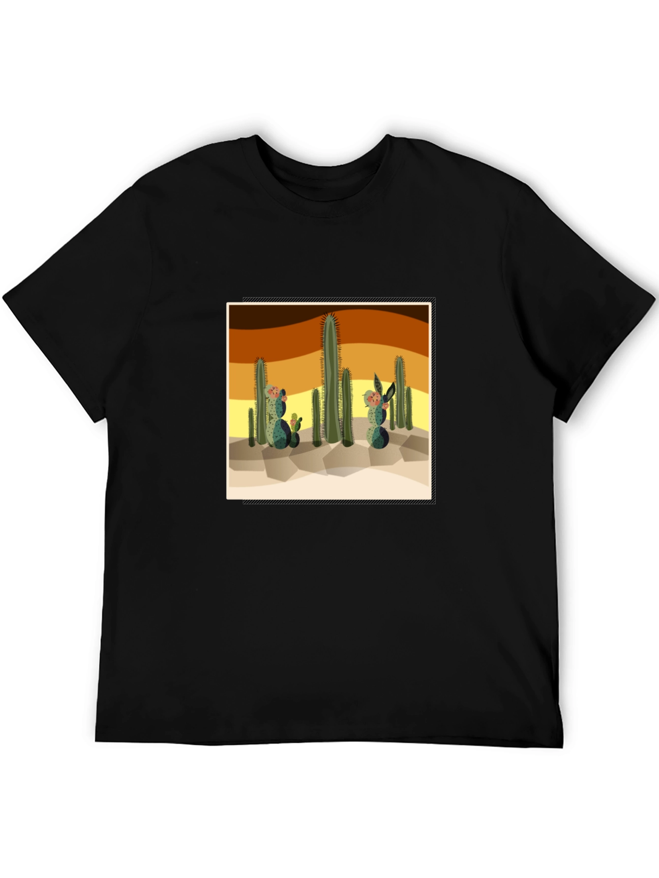 Cactus Desert Graphic Tee - Unisex Short Sleeve