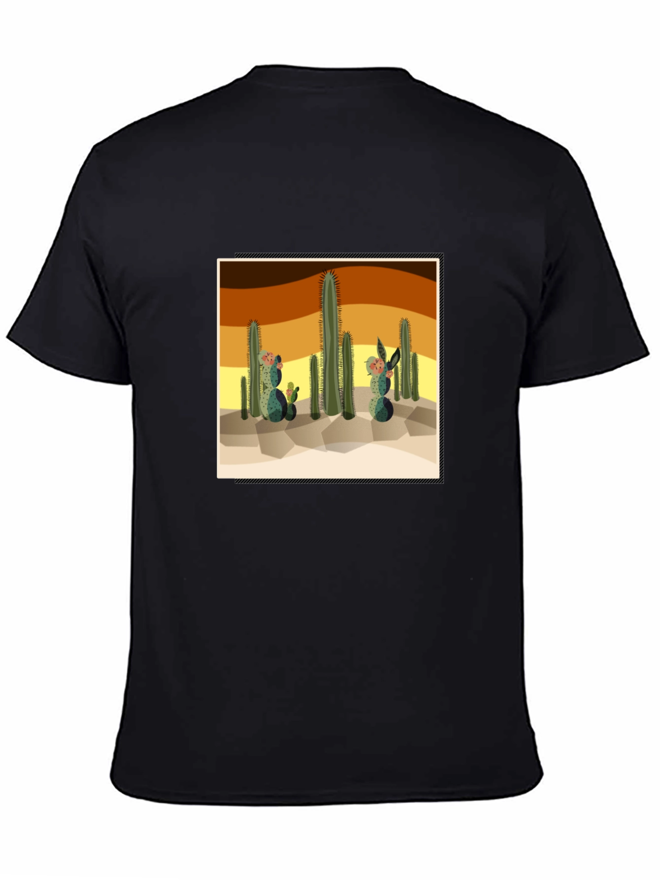 Cactus Desert Graphic Tee - Unisex Short Sleeve