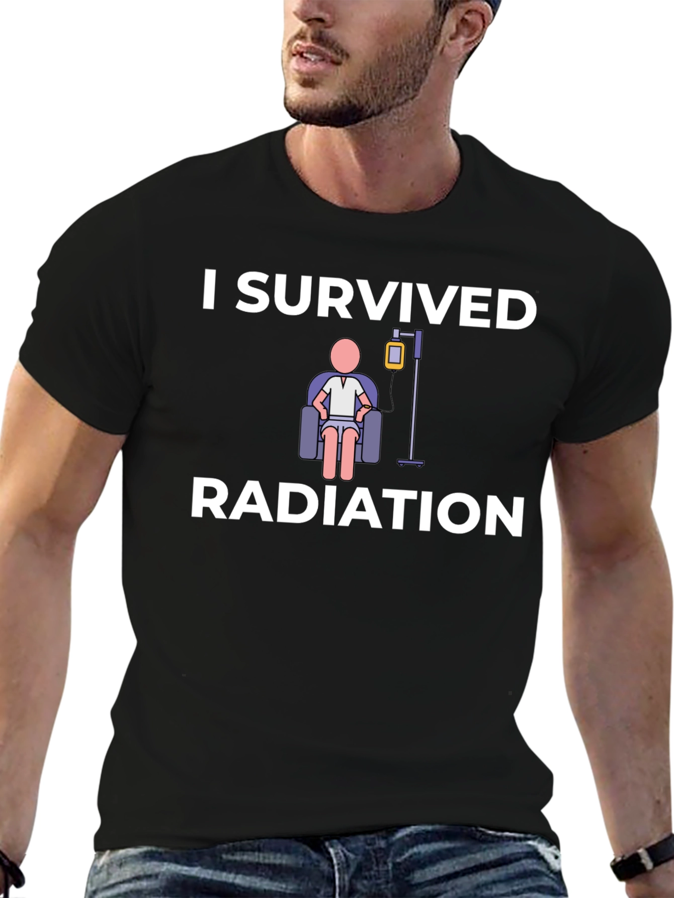I Survived Radiation Graphic Tee