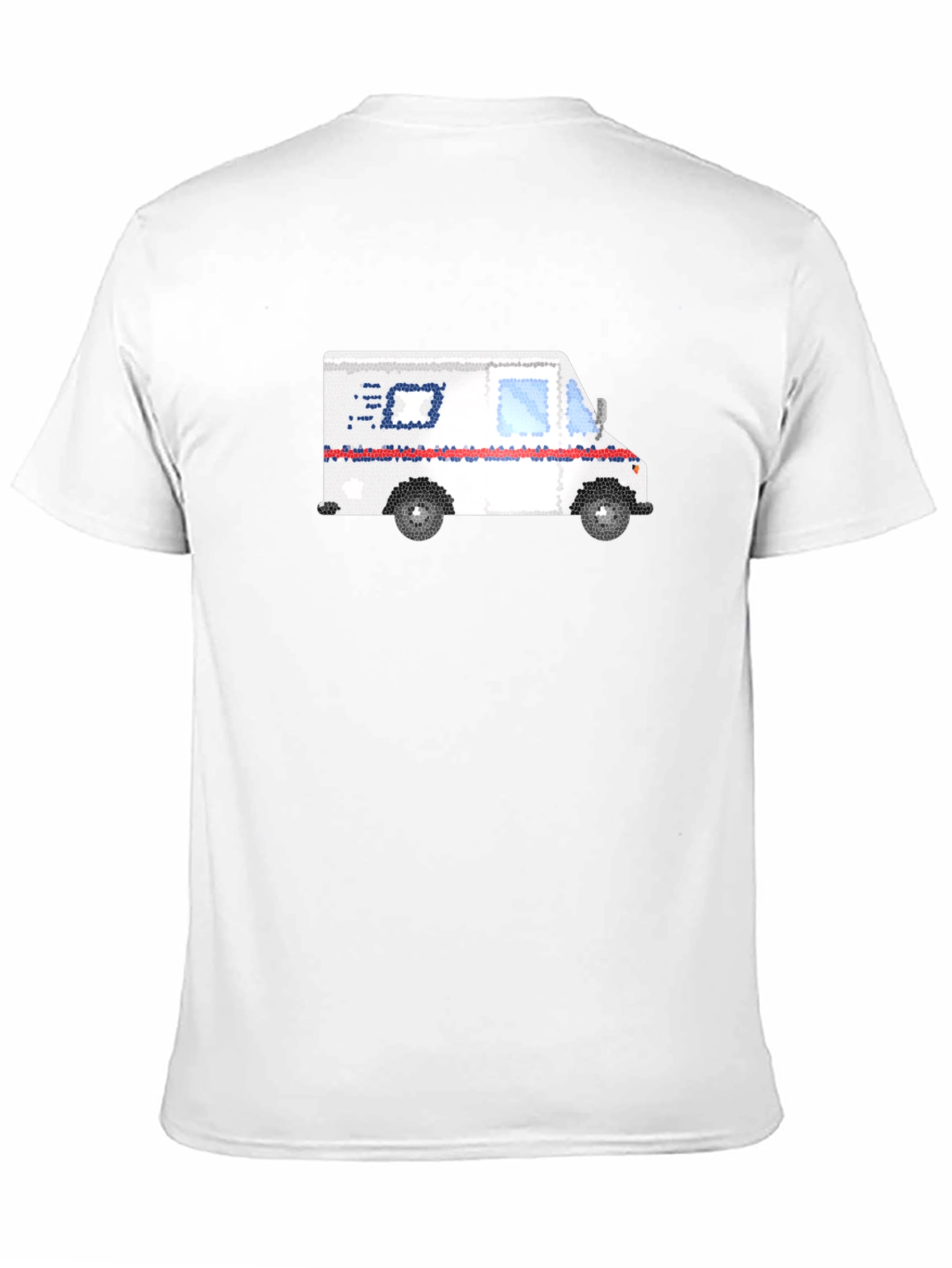 USPS Truck Graphic Tee - Black