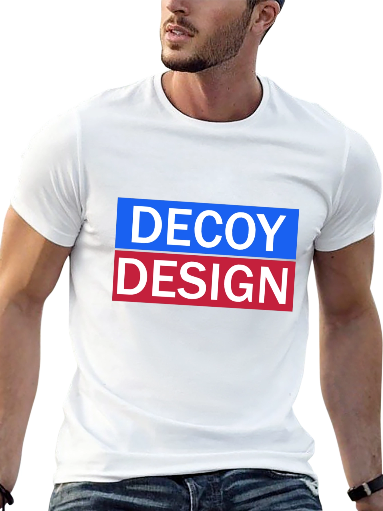 Decoy Design Graphic T-Shirt
