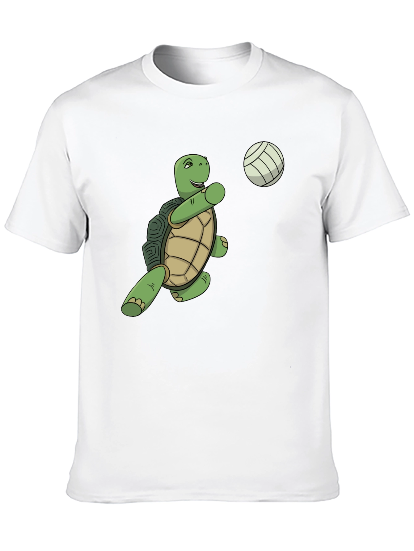 Turtle Playing Volleyball Graphic Tee