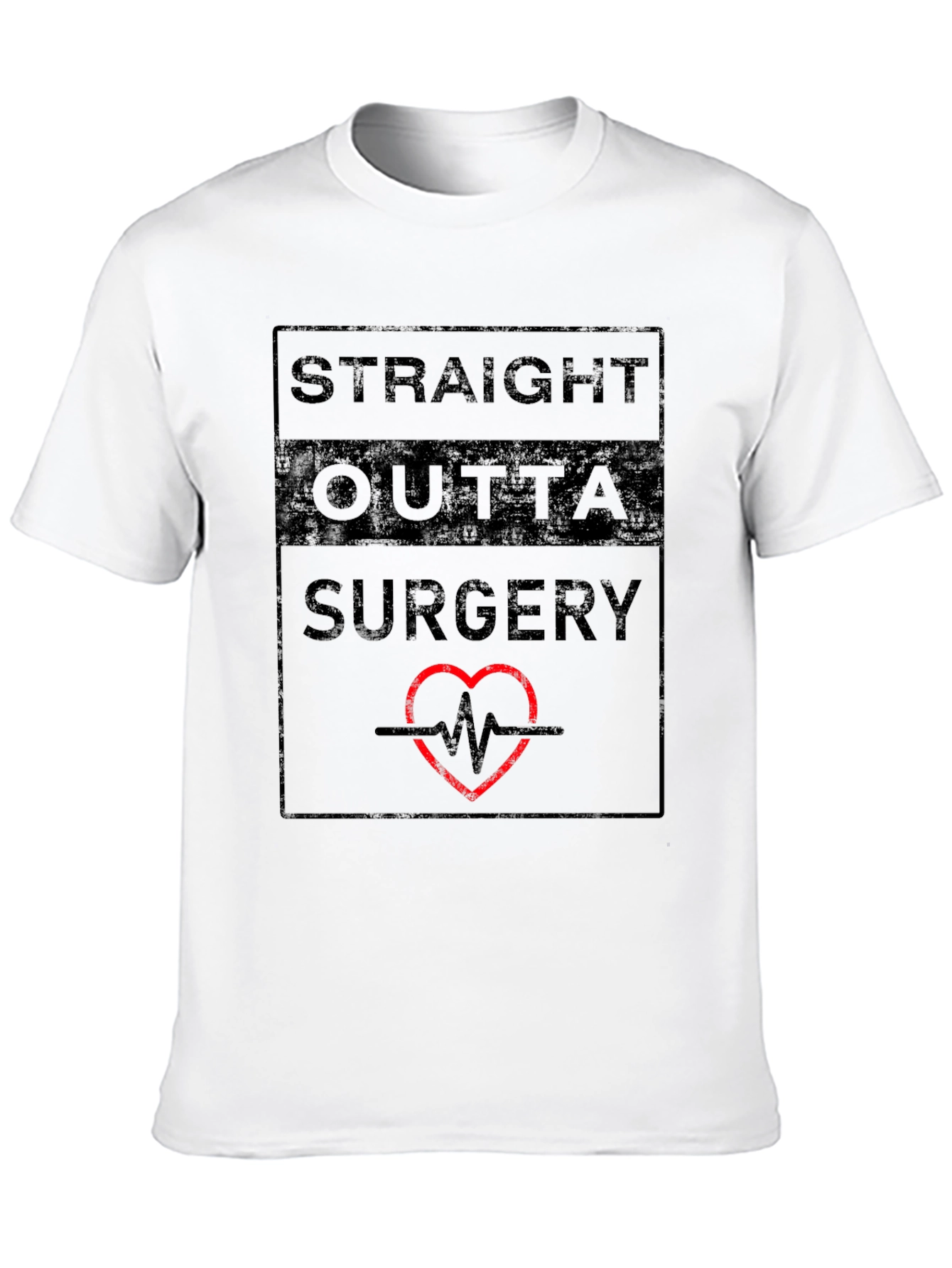 Straight Outta Surgery T-Shirt - Funny Doctor/Patient Tee