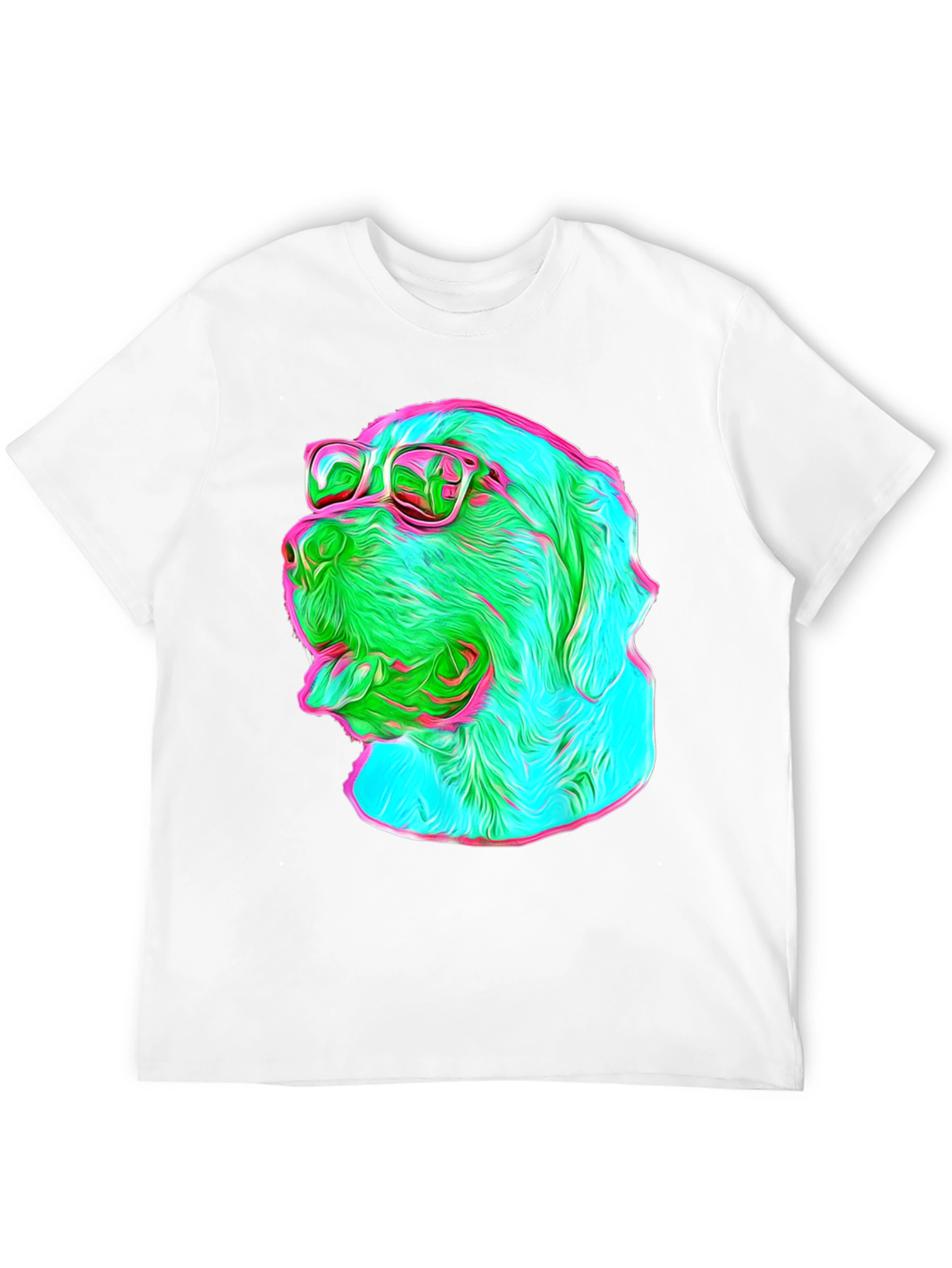 Cool Dog Tee - Sunglasses Graphic Print