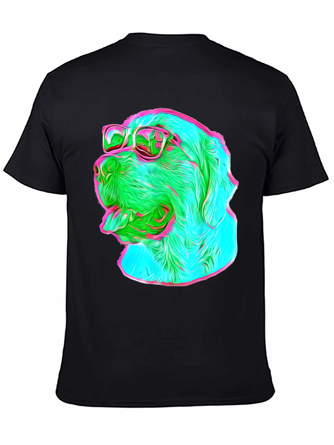 Cool Dog Tee - Sunglasses Graphic Print