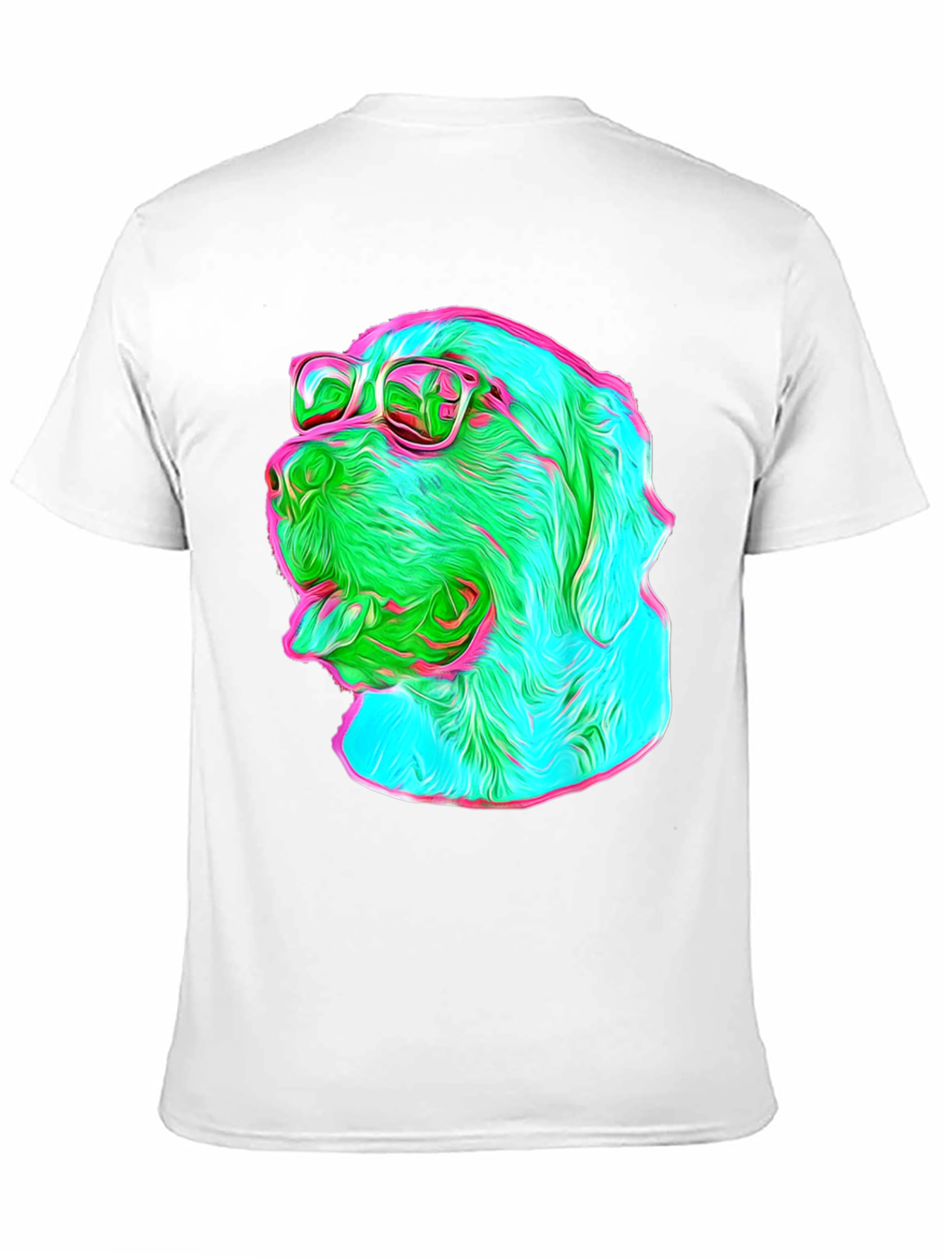 Cool Dog Tee - Sunglasses Graphic Print