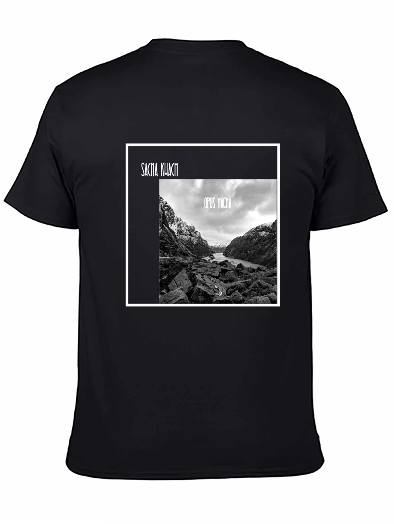 Sacra Kuacti Opus Magna Black T-Shirt