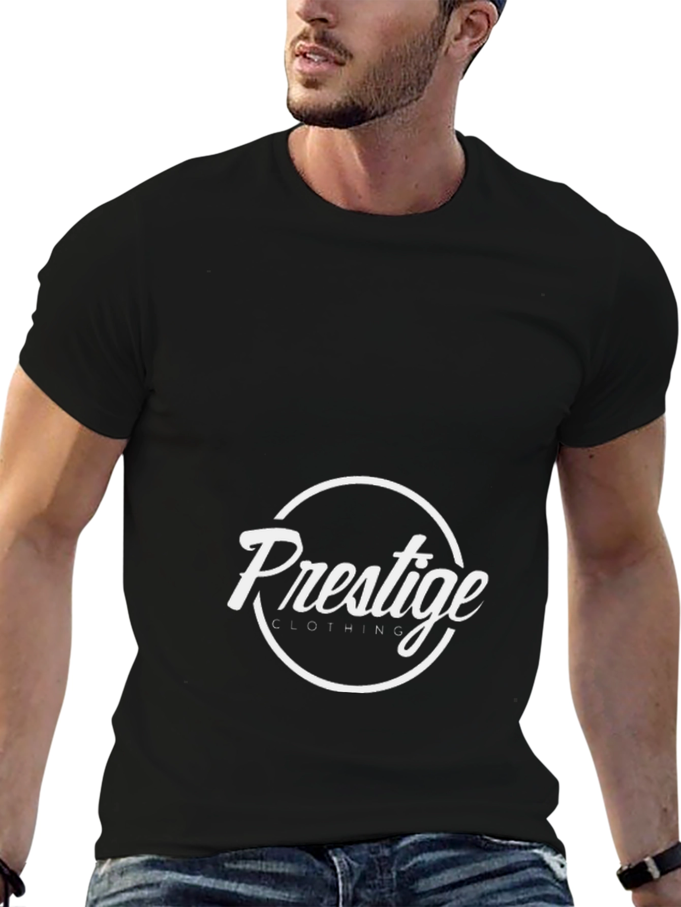 Prestige Clothing Black Graphic Tee