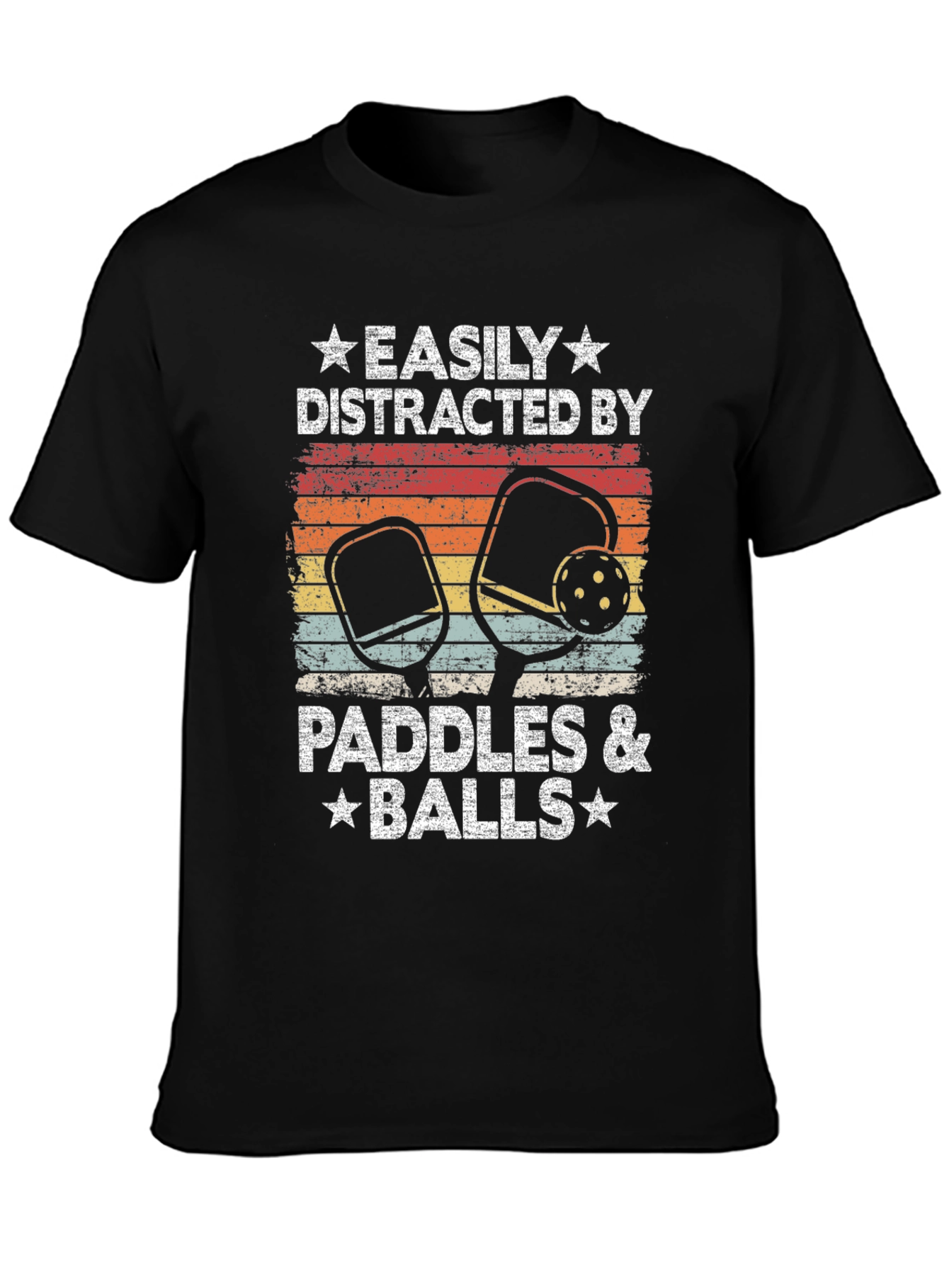 Easily Distracted by Paddles & Balls T-Shirt