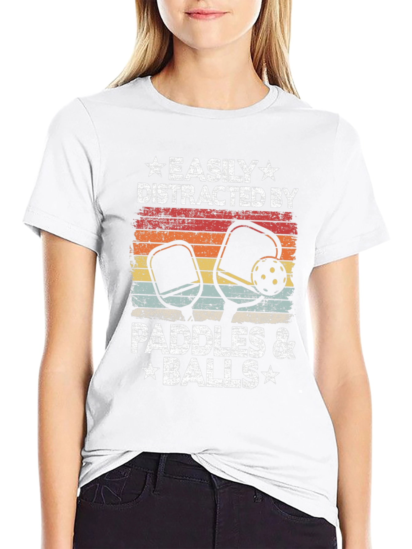 Easily Distracted by Paddles & Balls T-Shirt