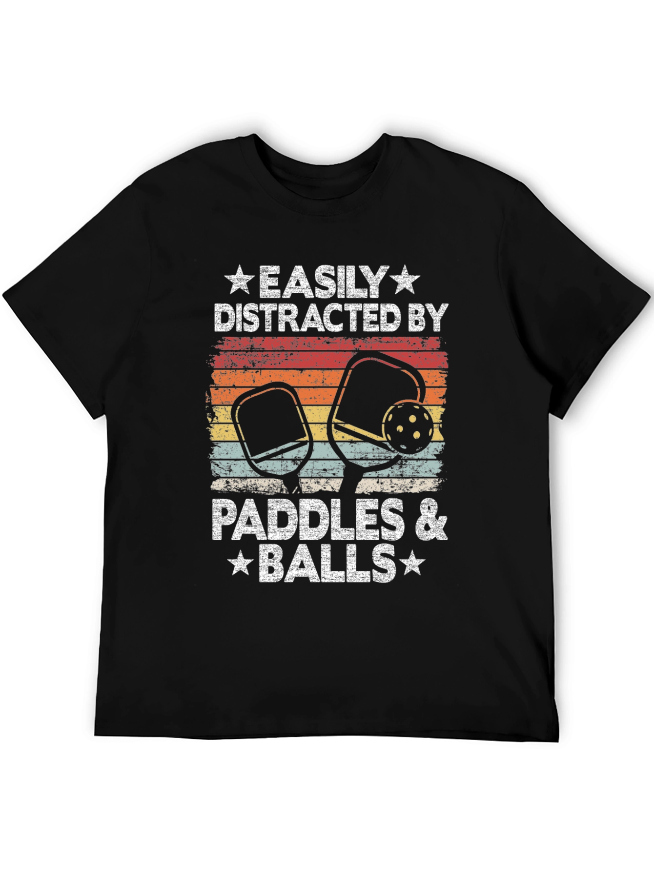 Easily Distracted by Paddles & Balls T-Shirt
