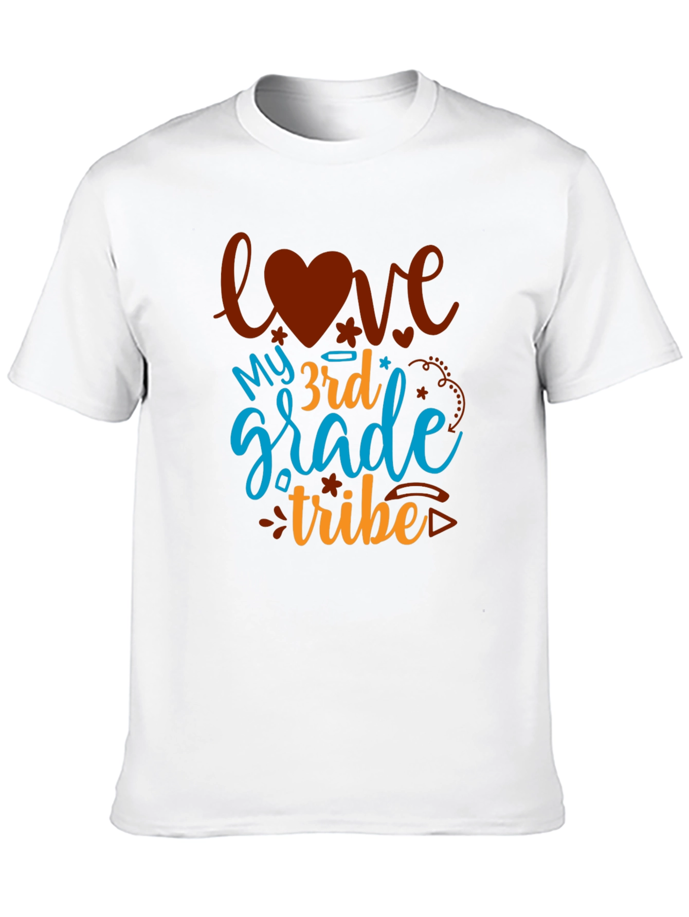 Love My 3rd Grade Tribe Black Tee