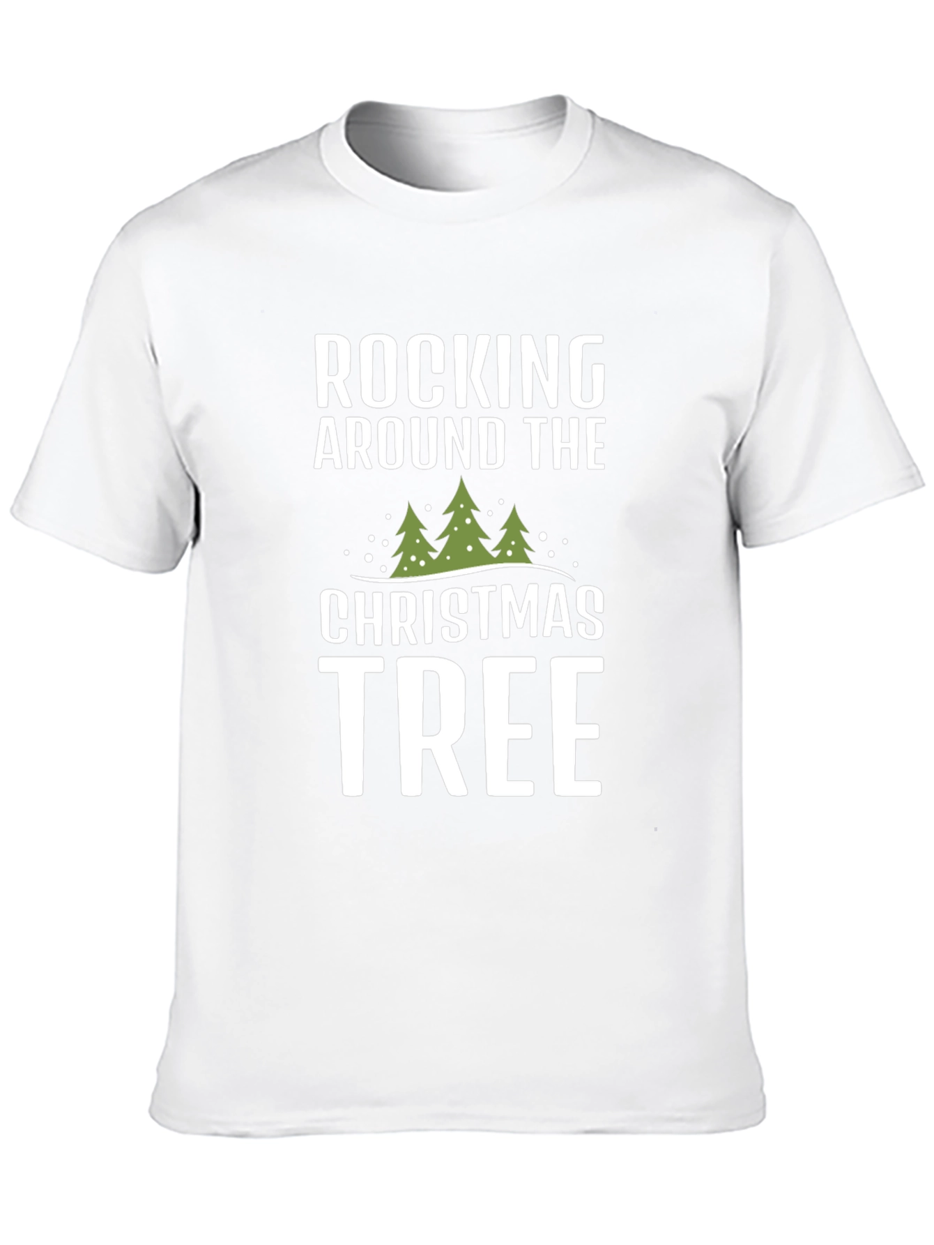 Rocking Around The Christmas Tree Graphic Tee