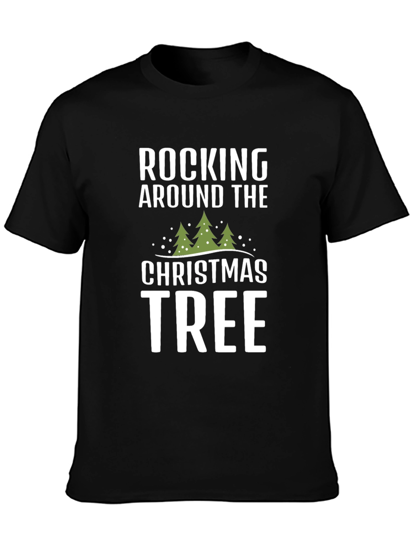 Rocking Around The Christmas Tree Graphic Tee