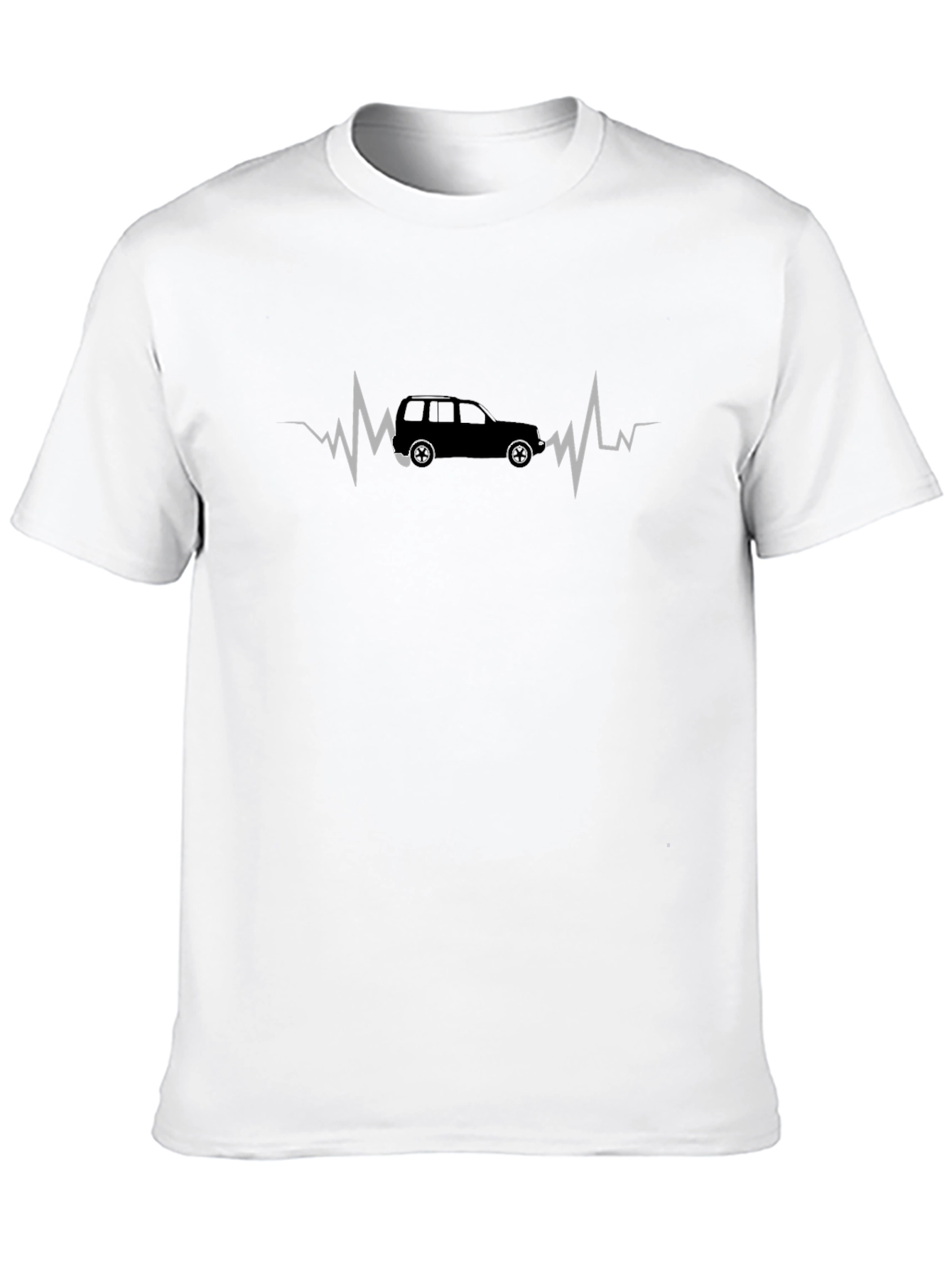 Car Heartbeat T-Shirt - Automotive Enthusiast Tee
