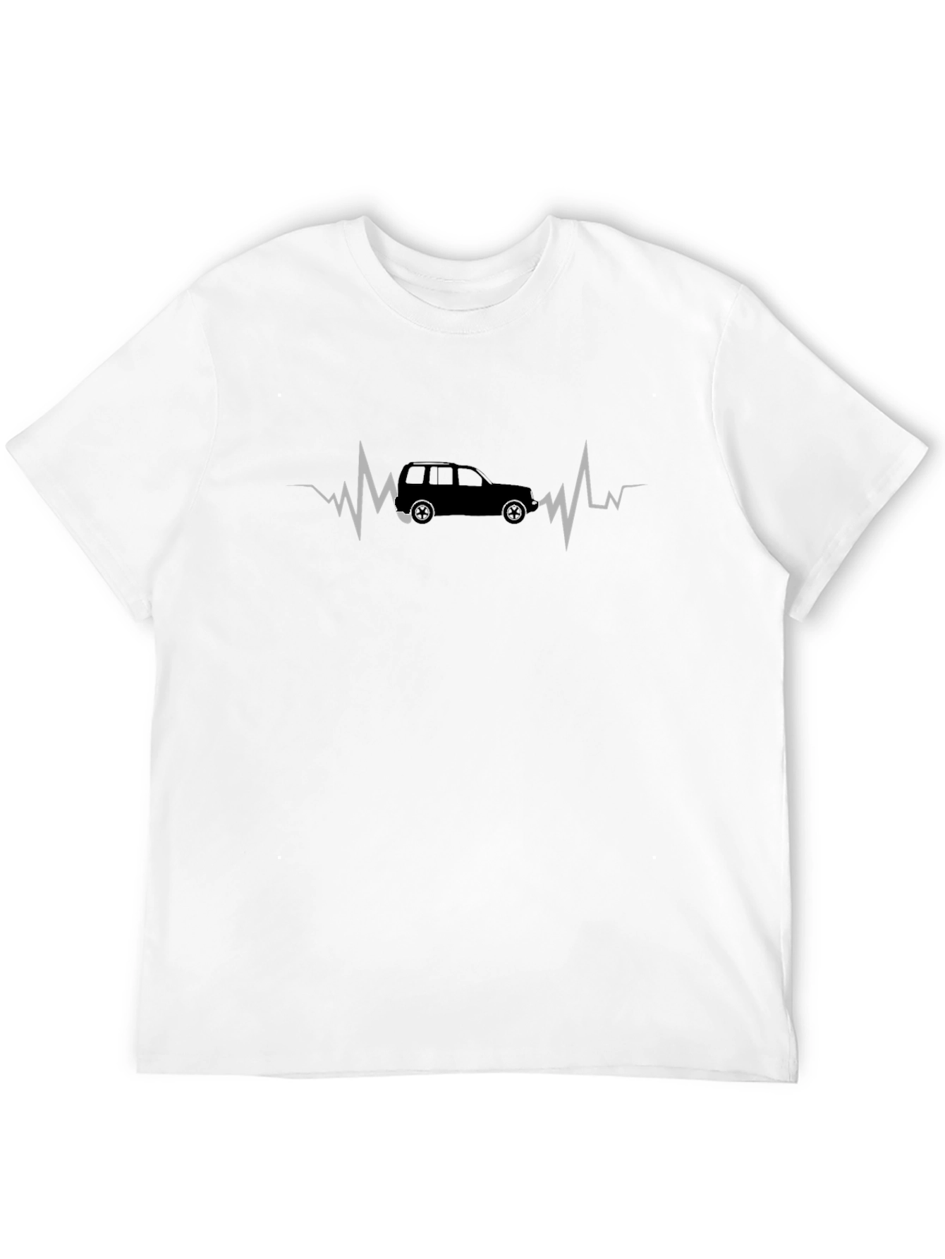 Car Heartbeat T-Shirt - Automotive Enthusiast Tee