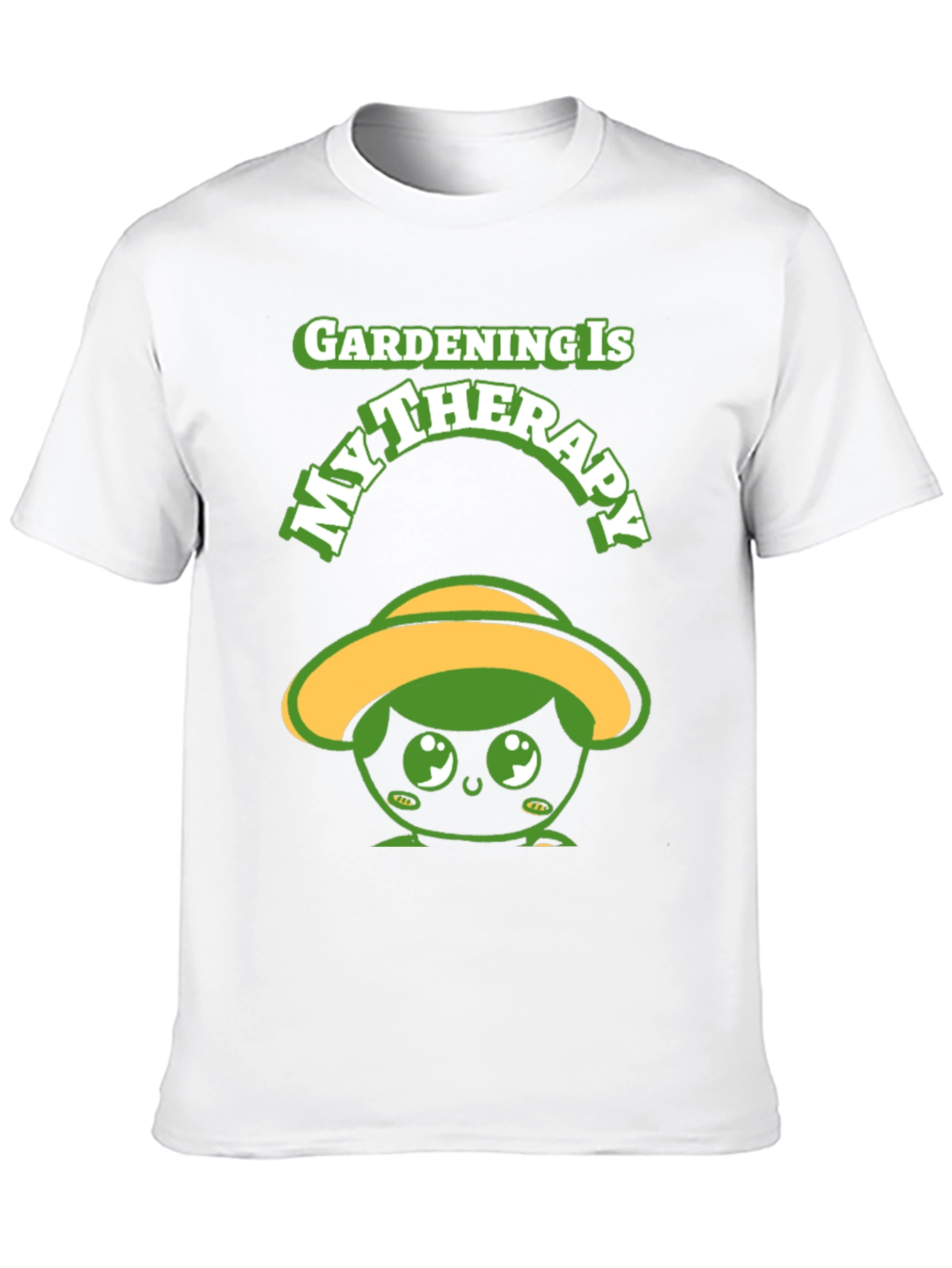 Gardening Therapy T-Shirt - Cute Gardener Tee