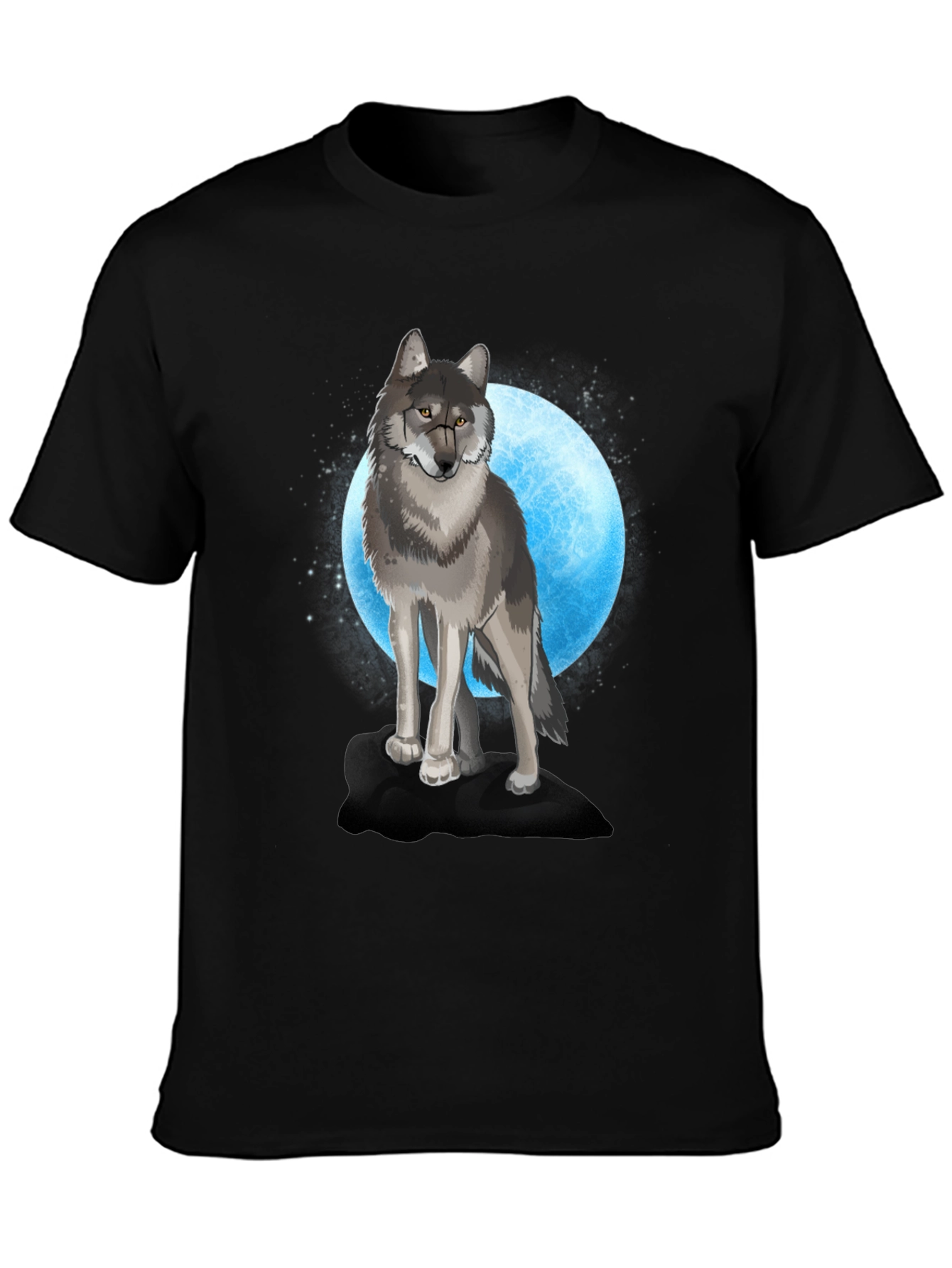 Wolf Moon Graphic T-Shirt
