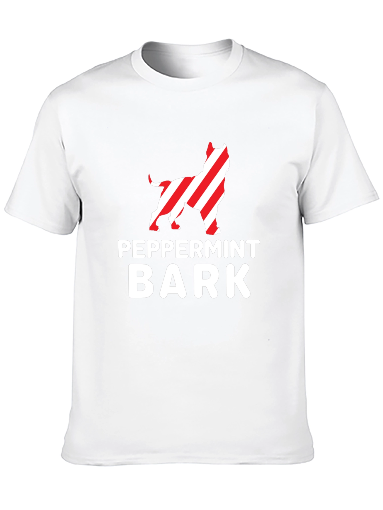 Peppermint Bark Dog Graphic Tee