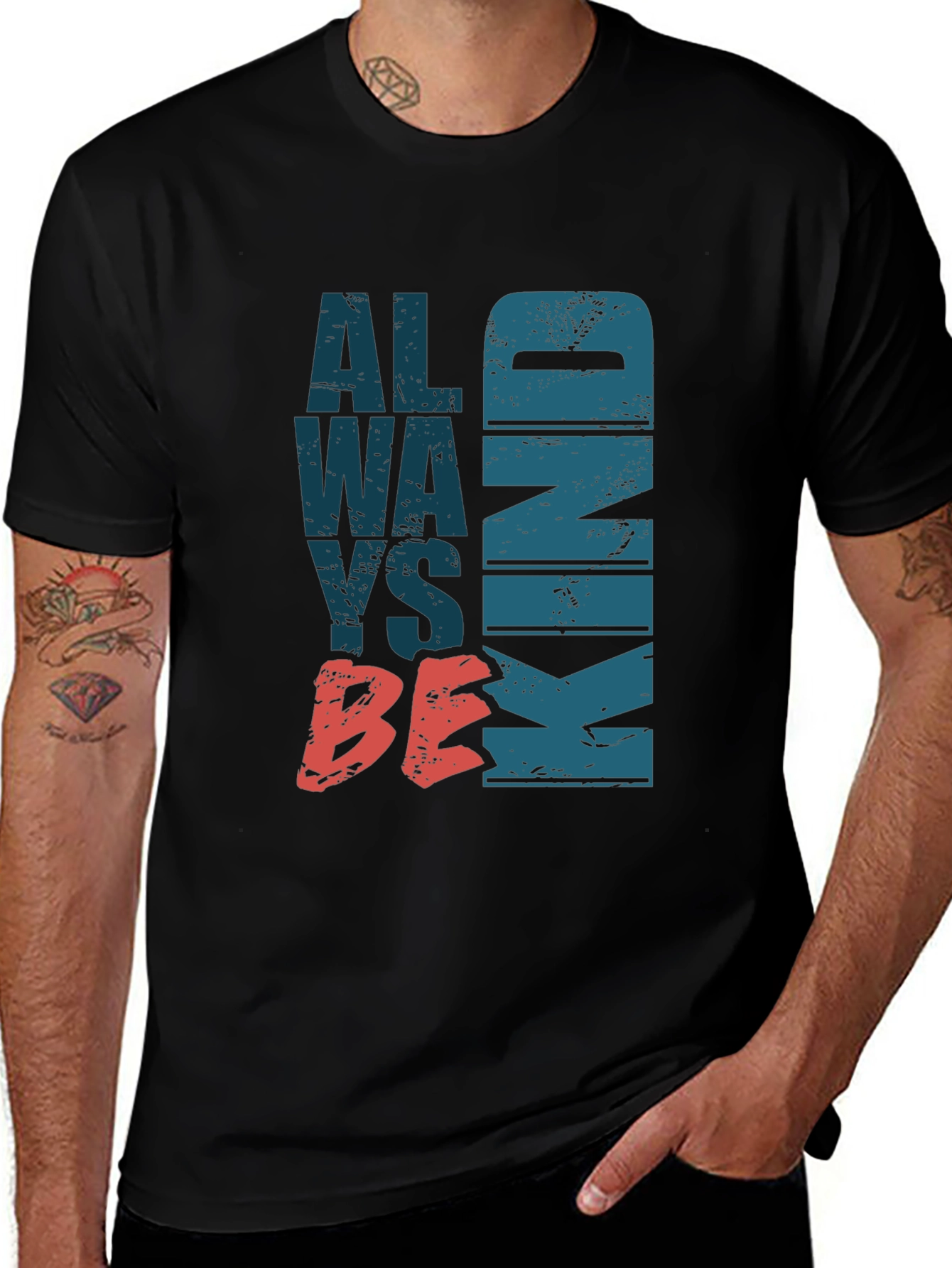 Always Be Kind Graphic Tee - Stylish Comfort