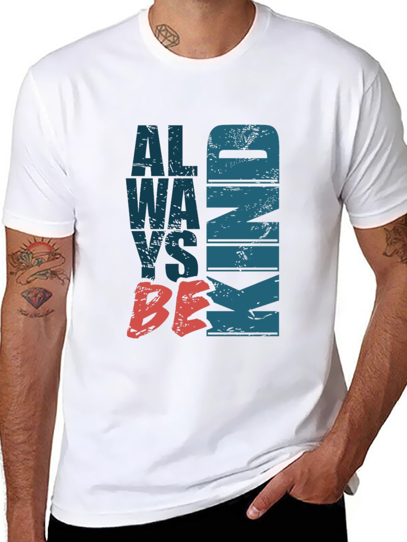 Always Be Kind Graphic Tee - Stylish Comfort