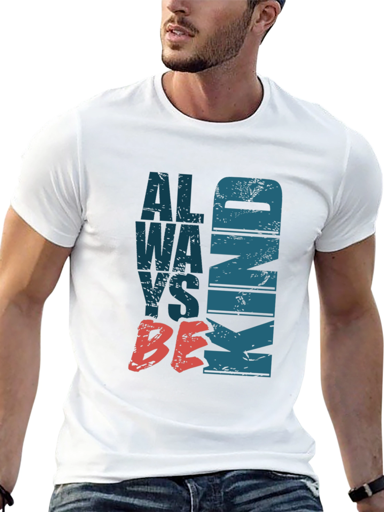 Always Be Kind Graphic Tee - Stylish Comfort