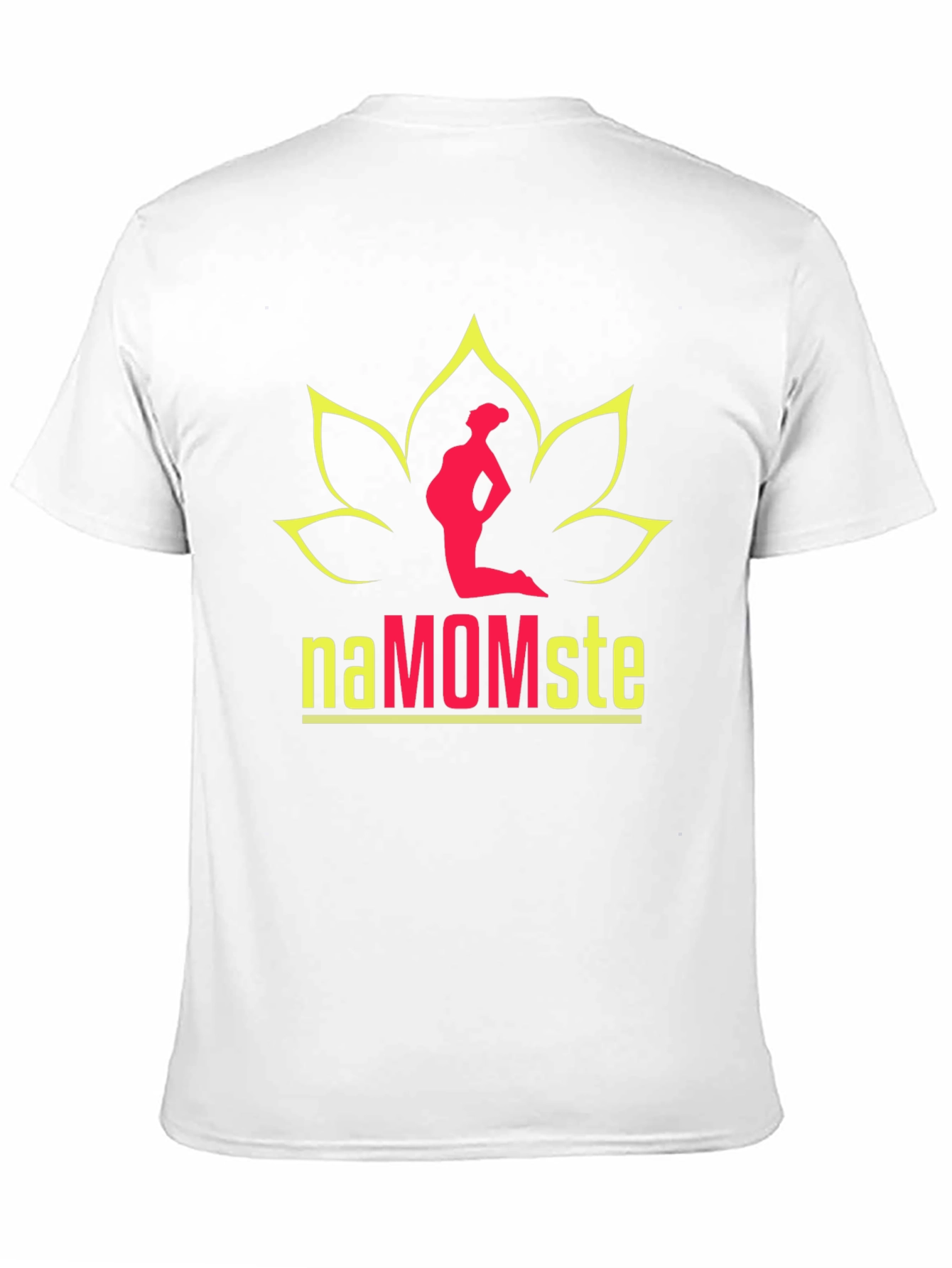 NaMOMste T-Shirt - Yoga Lotus Graphic Tee