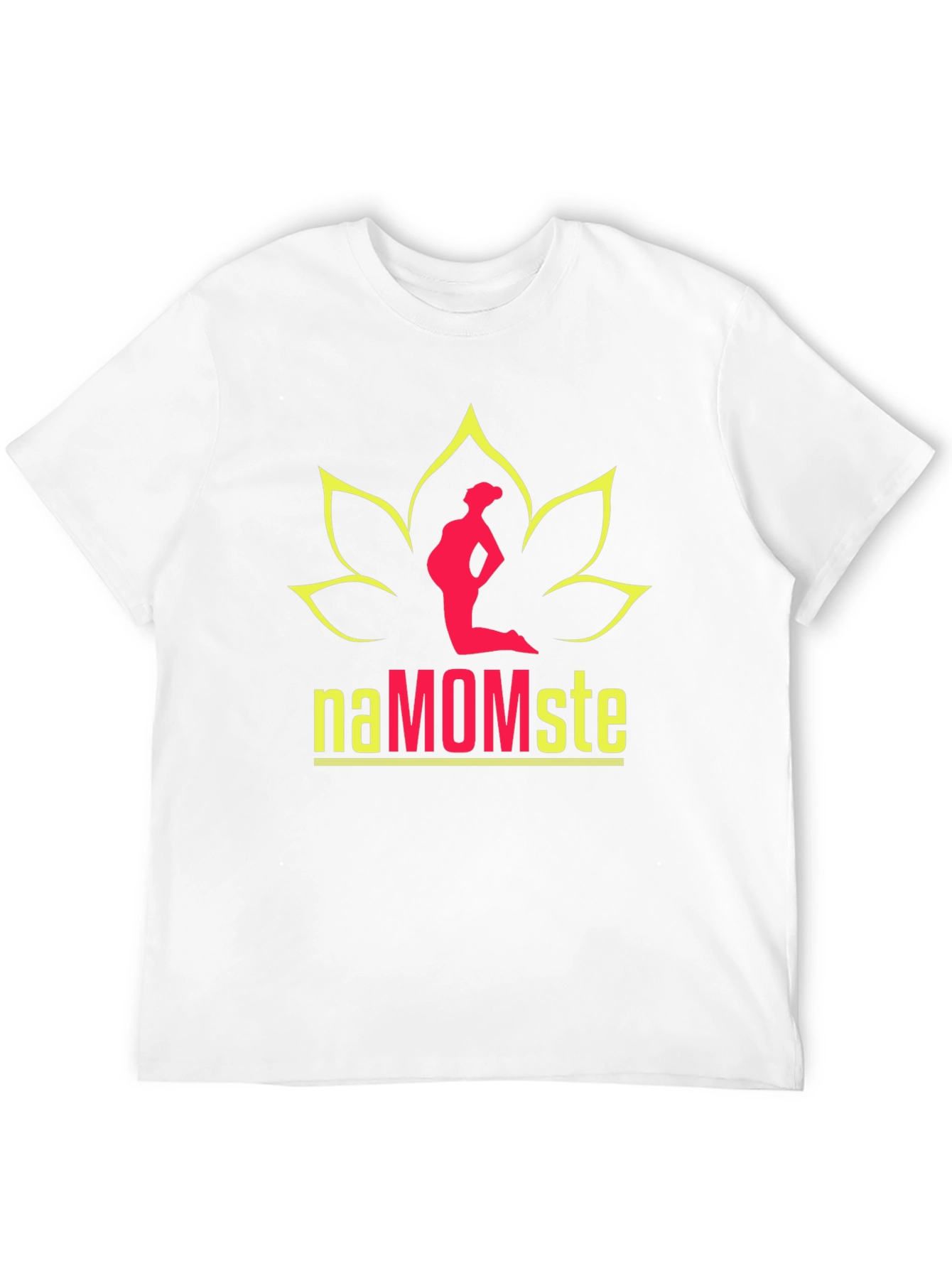 NaMOMste T-Shirt - Yoga Lotus Graphic Tee