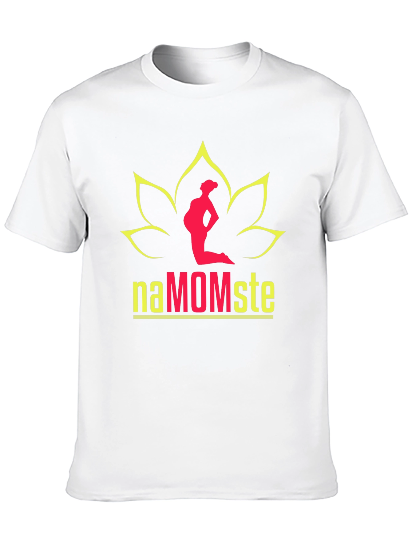 NaMOMste T-Shirt - Yoga Lotus Graphic Tee