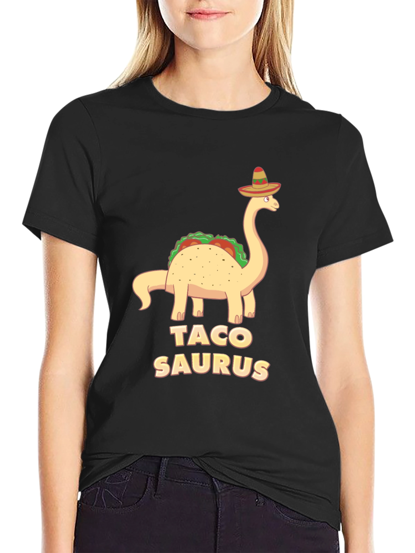 Taco Saurus T-Shirt - Funny Dinosaur Tee