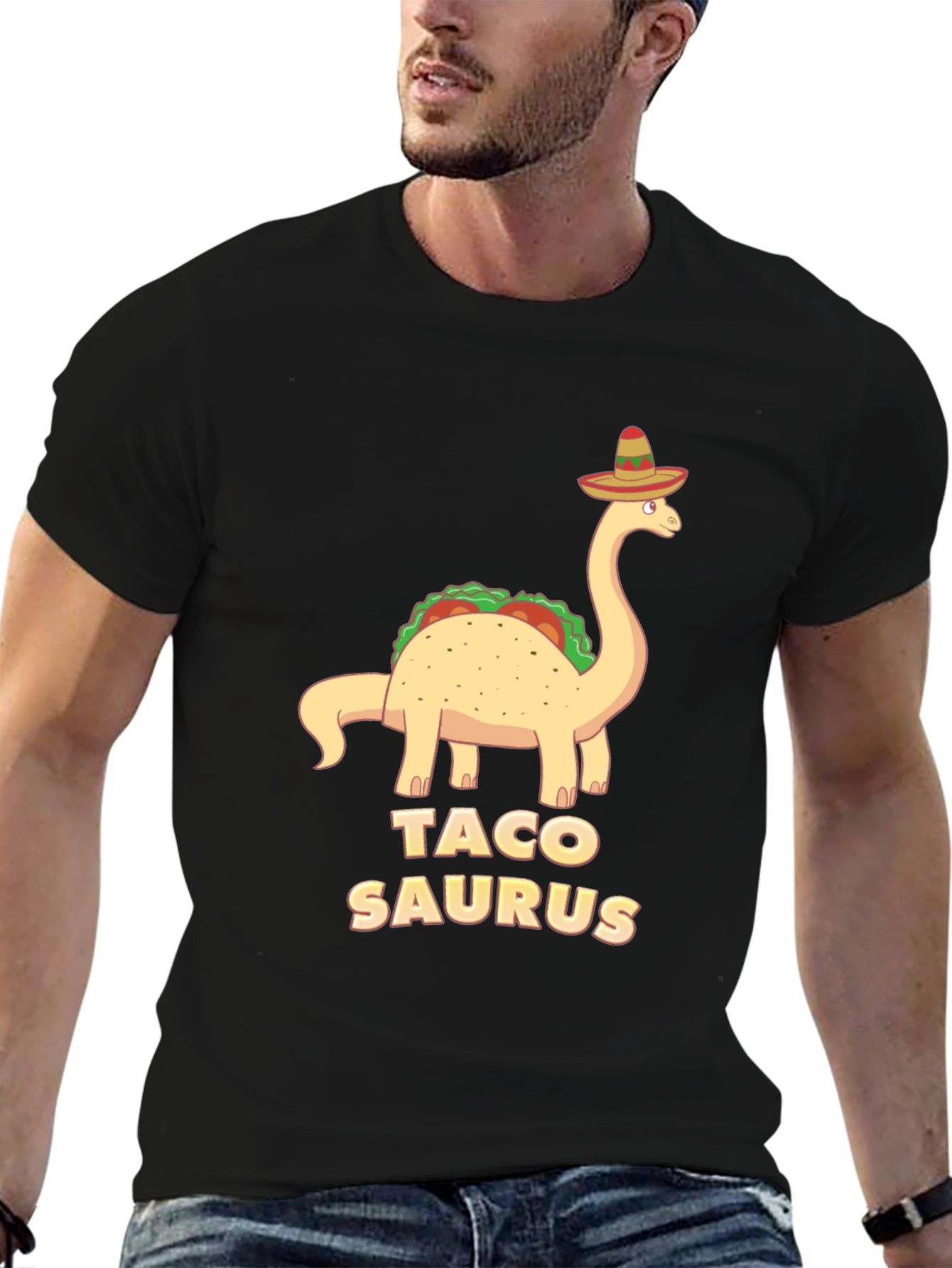 Taco Saurus T-Shirt - Funny Dinosaur Tee