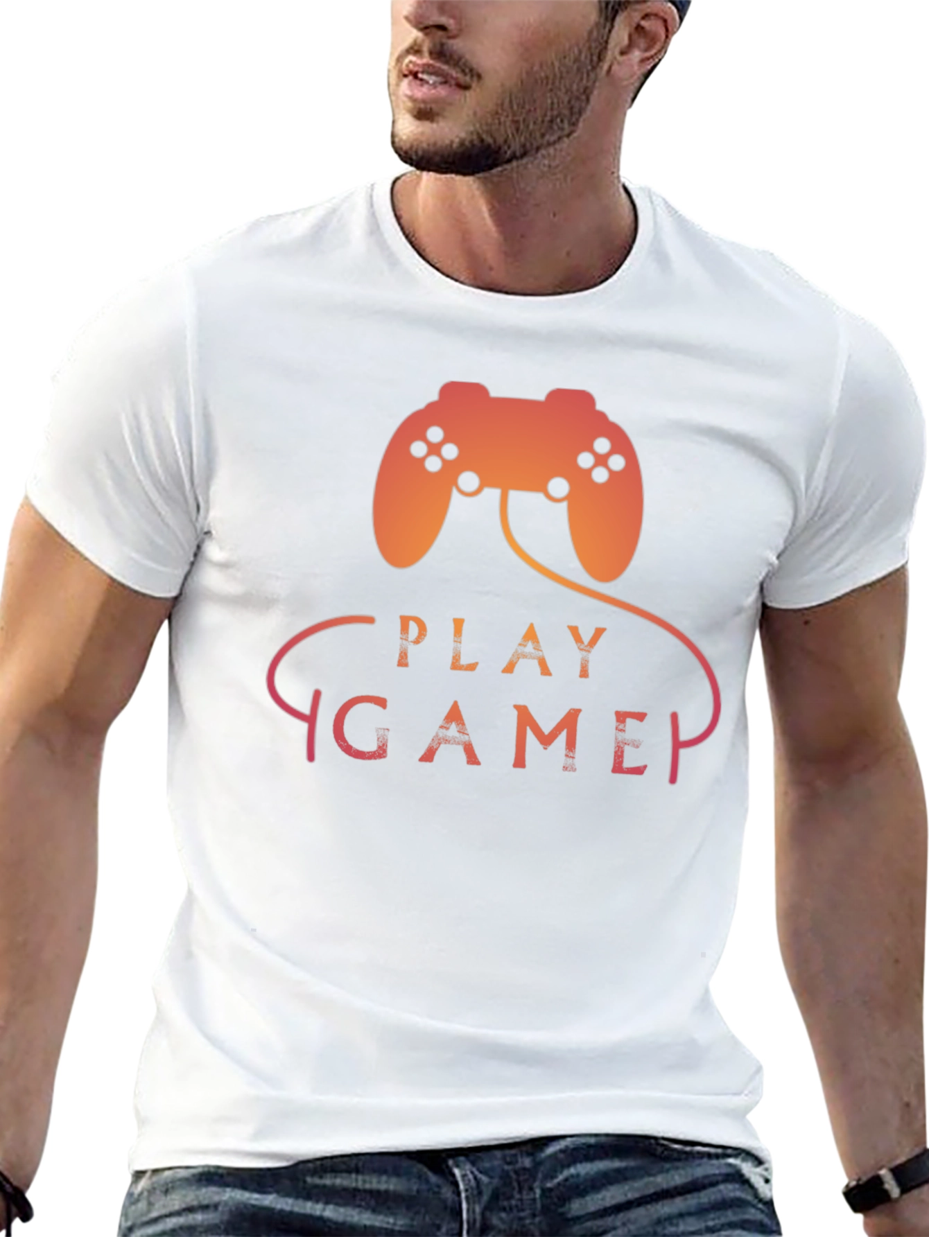 Play Game Graphic Tee - Gamer T-Shirt