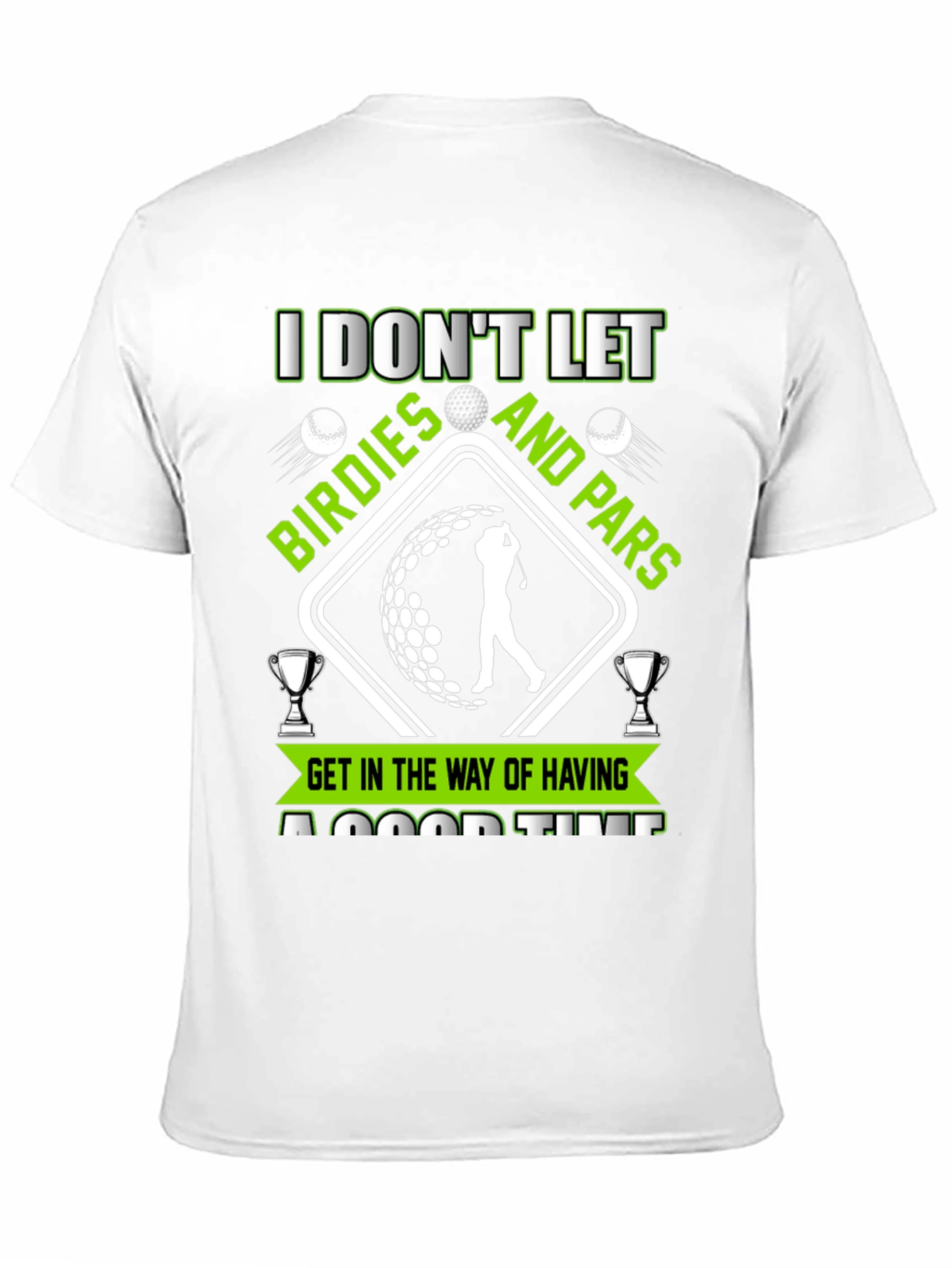 Golf Lovers T-Shirt: Birdies & Pars