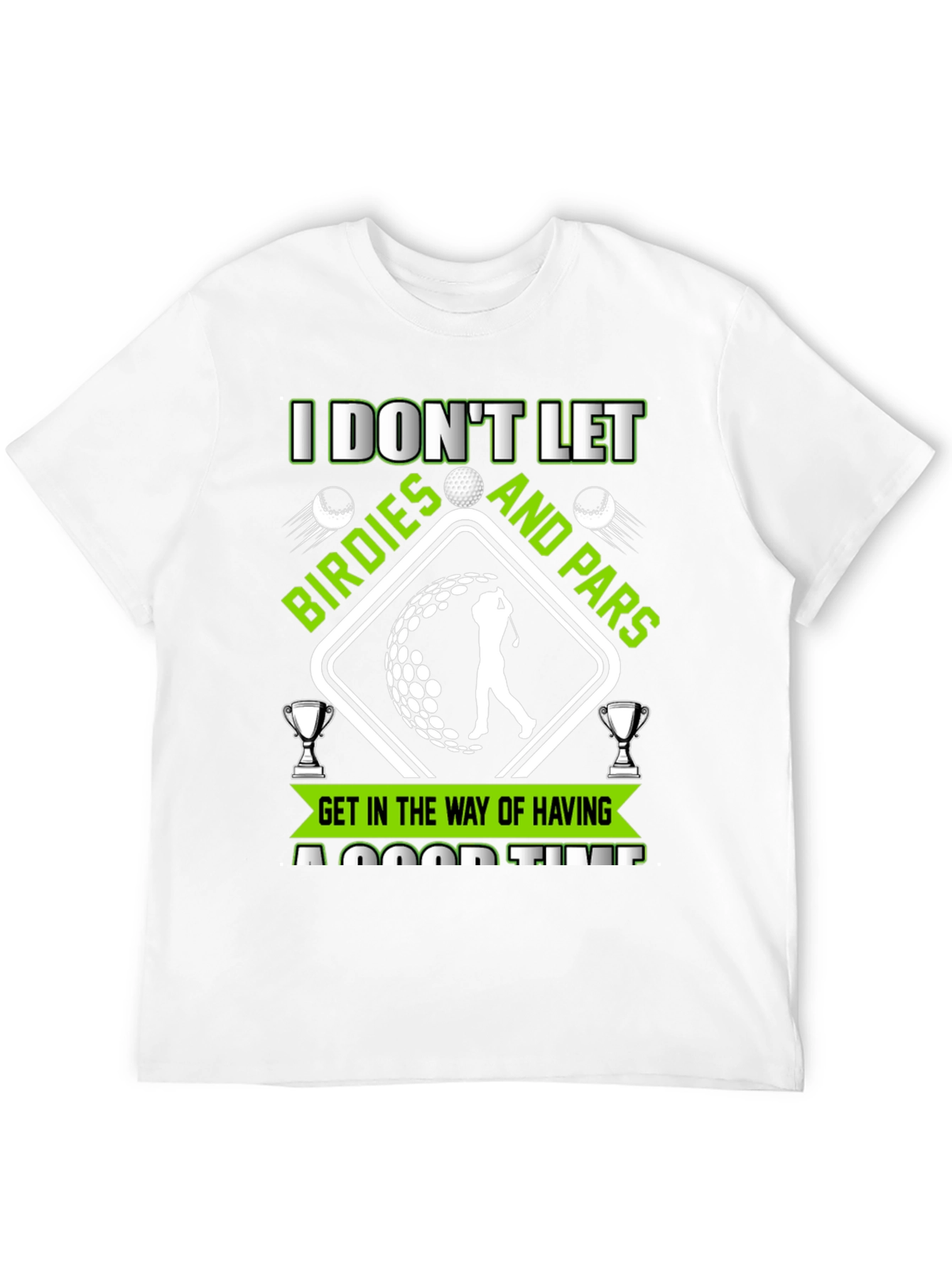Golf Lovers T-Shirt: Birdies & Pars