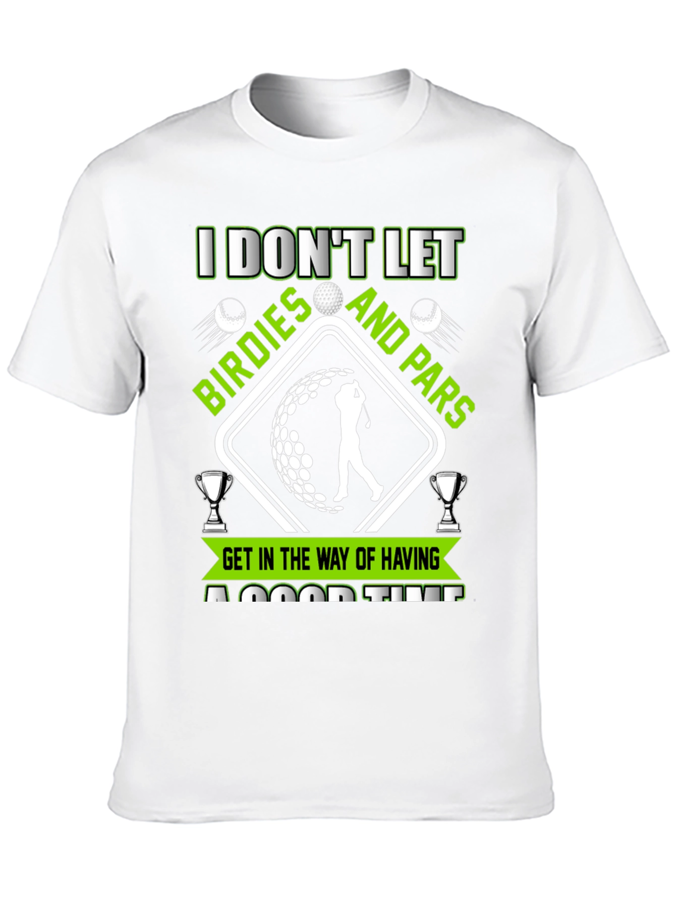 Golf Lovers T-Shirt: Birdies & Pars