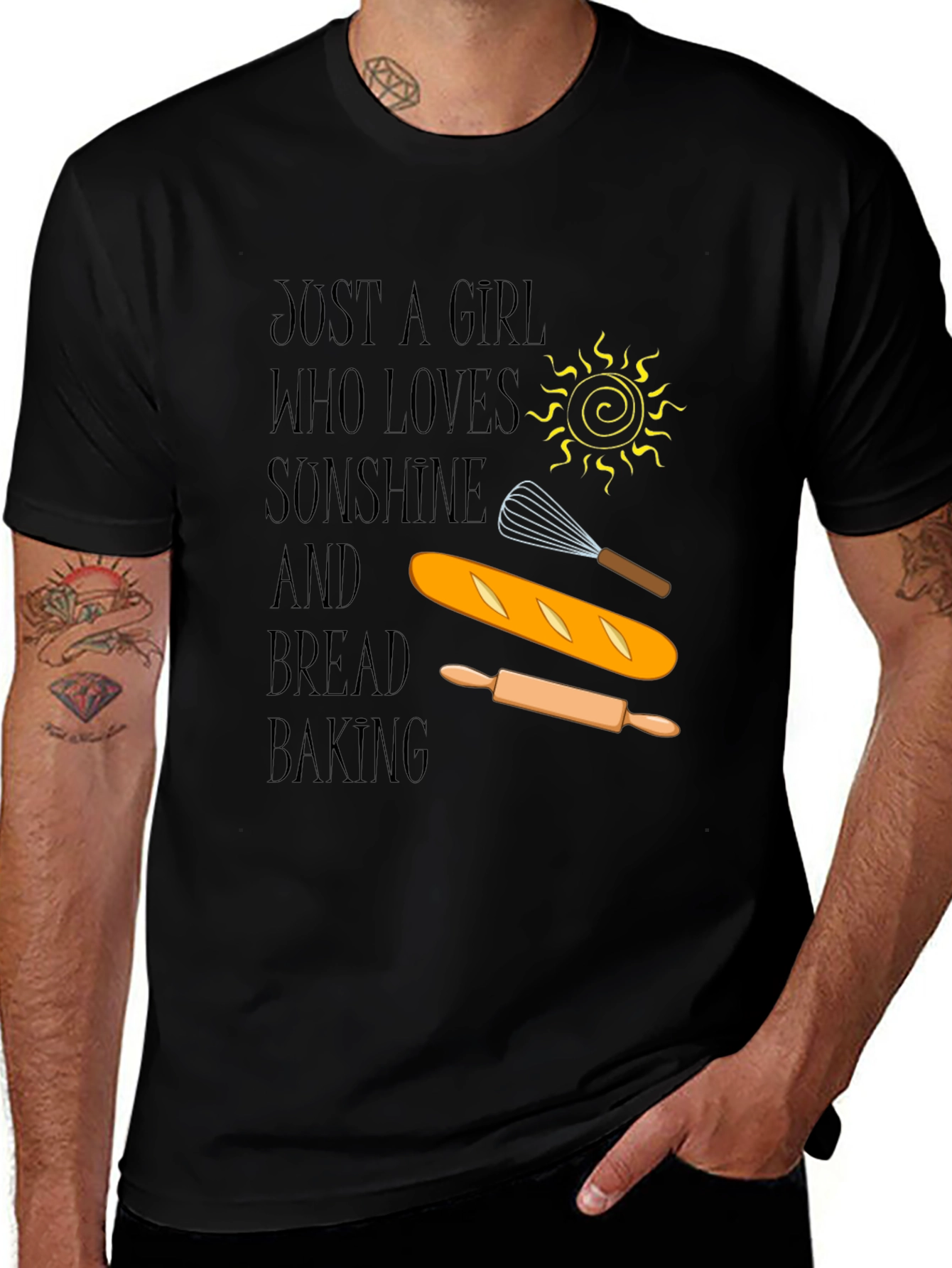 Just A Girl Who Loves Baking T-Shirt
