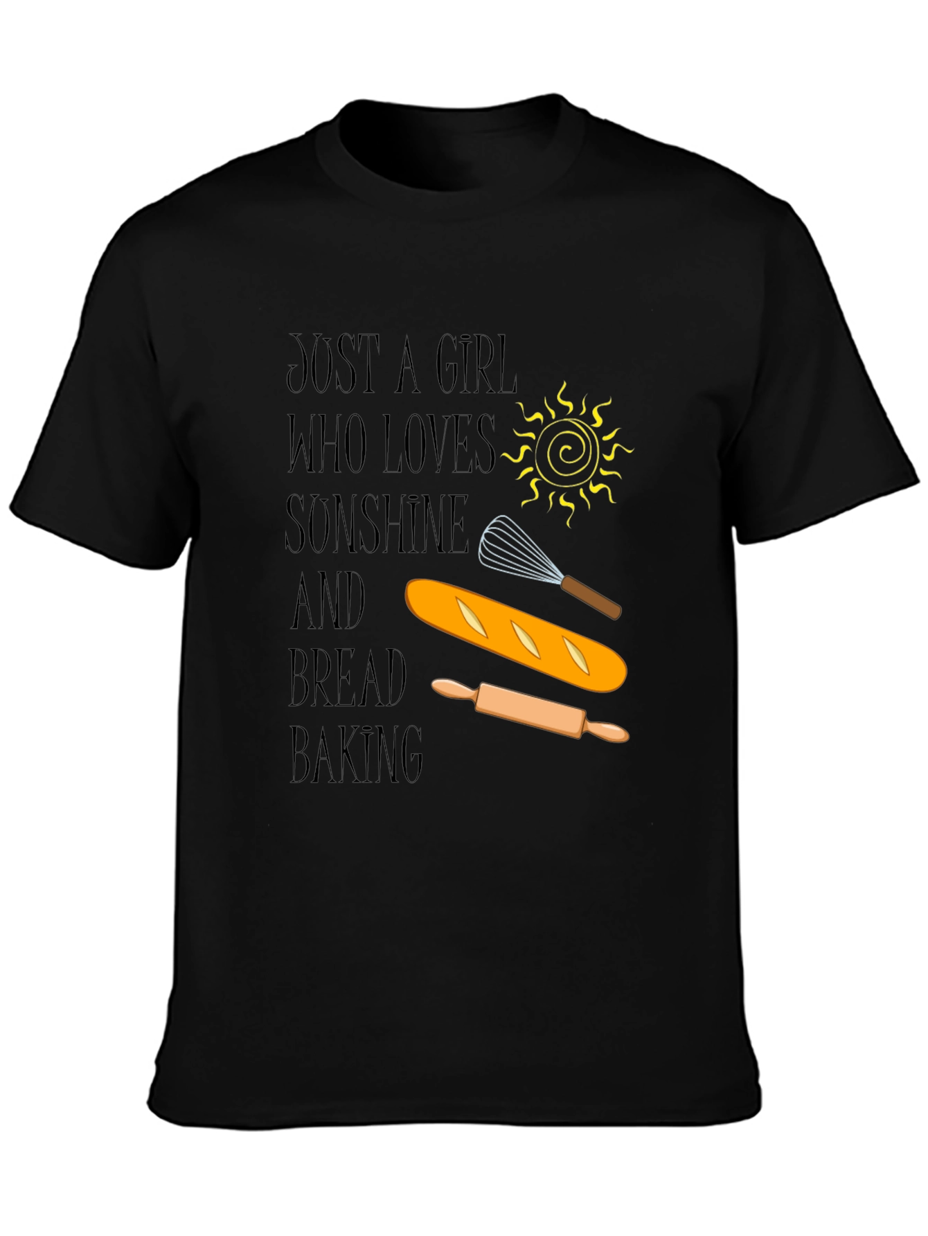 Just A Girl Who Loves Baking T-Shirt