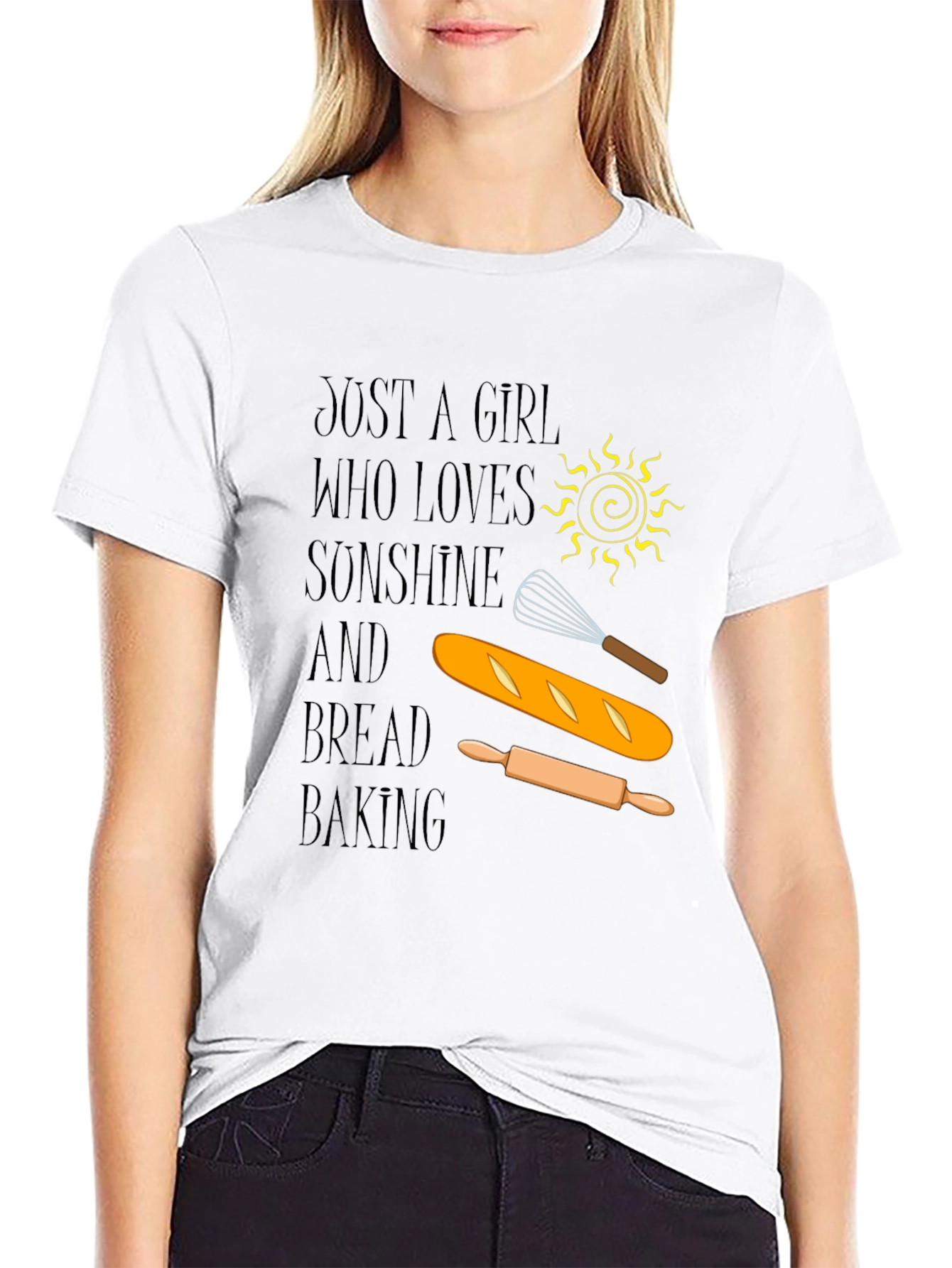 Just A Girl Who Loves Baking T-Shirt