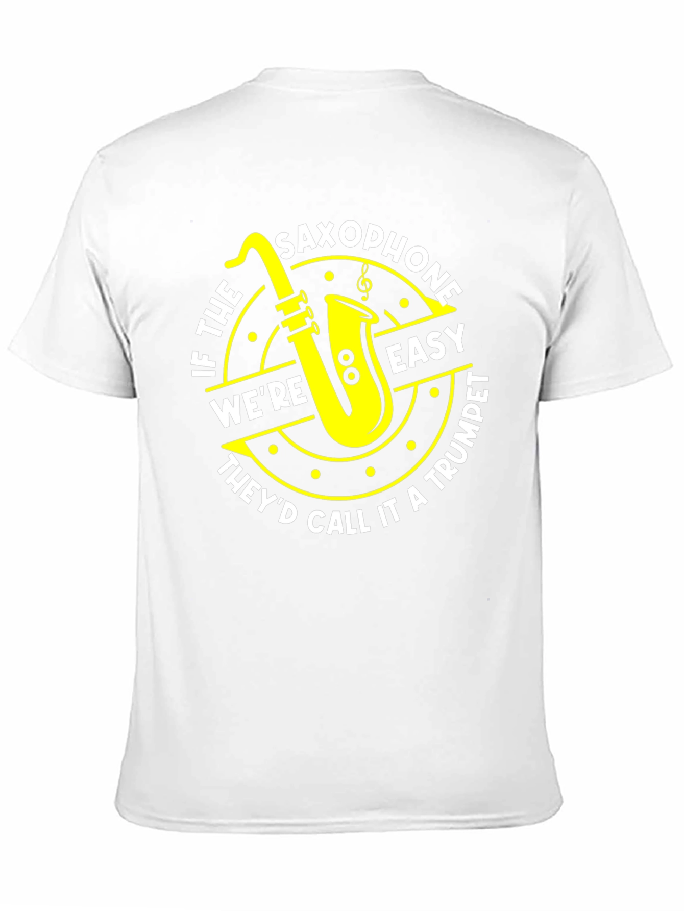Saxophone Easy Trumpet Tee - Musician T-Shirt