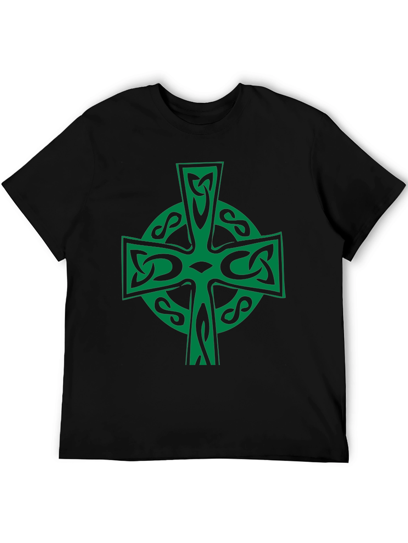 Celtic Cross Graphic Tee - Irish Pride