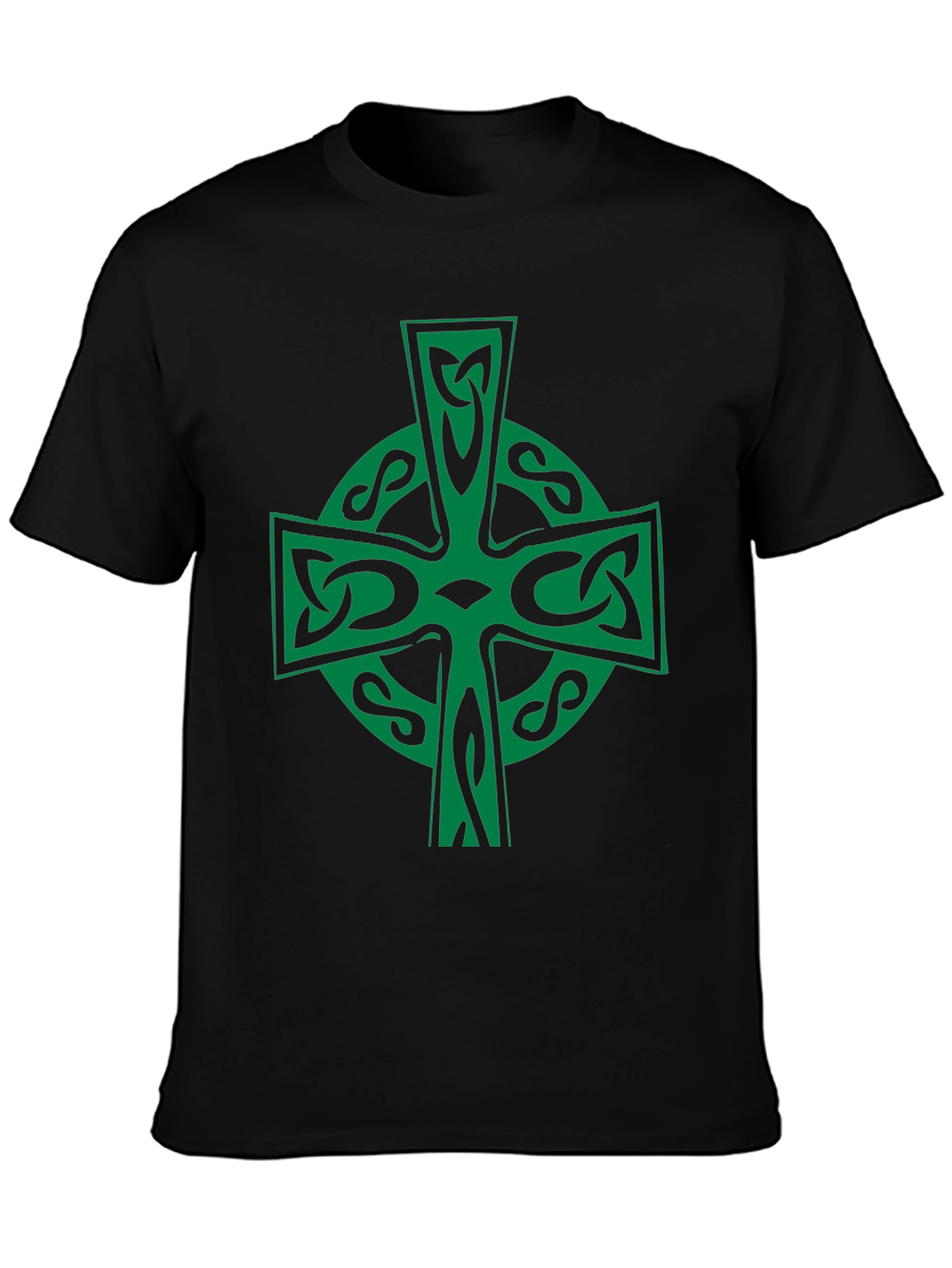 Celtic Cross Graphic Tee - Irish Pride