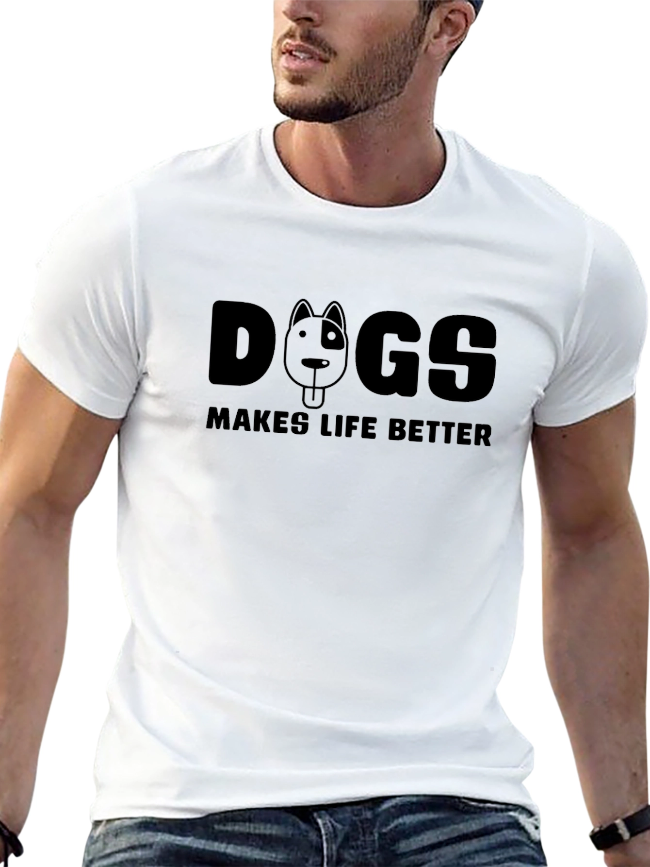 Dogs Make Life Better T-Shirt