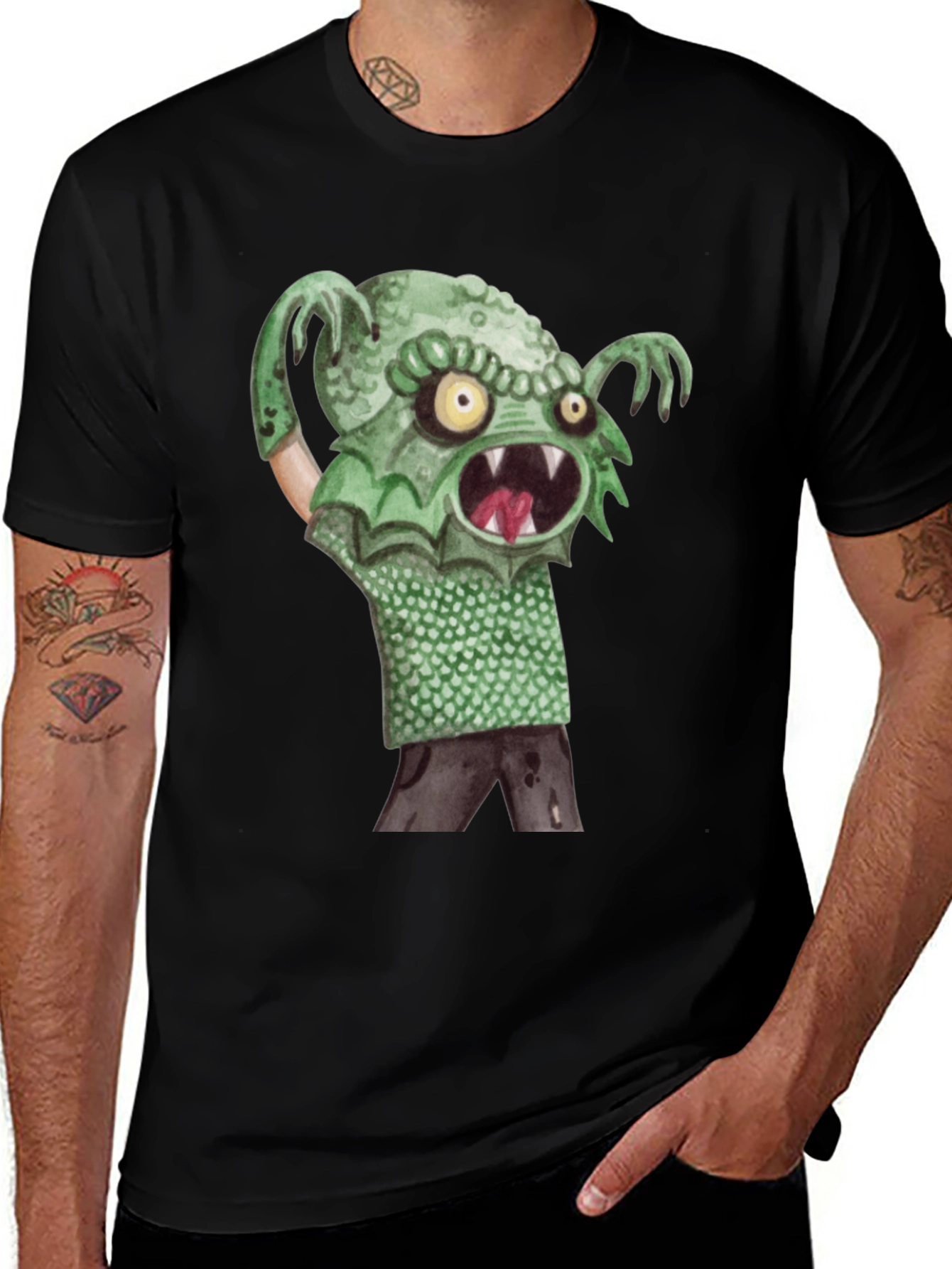 Monster Puppet Graphic Tee