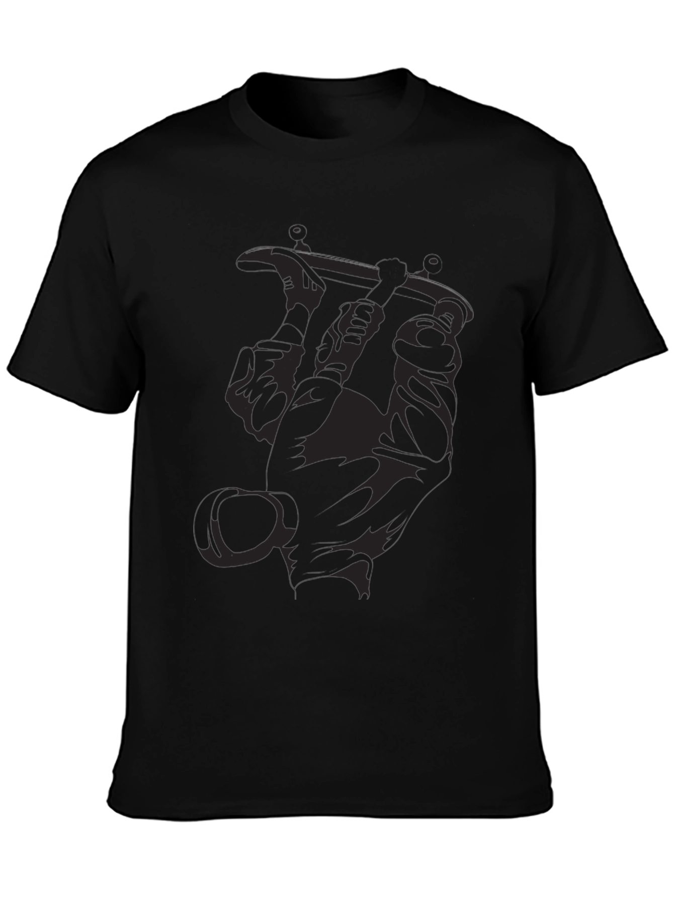 Black Tattoo Artist Graphic T-Shirt - Unique Design
