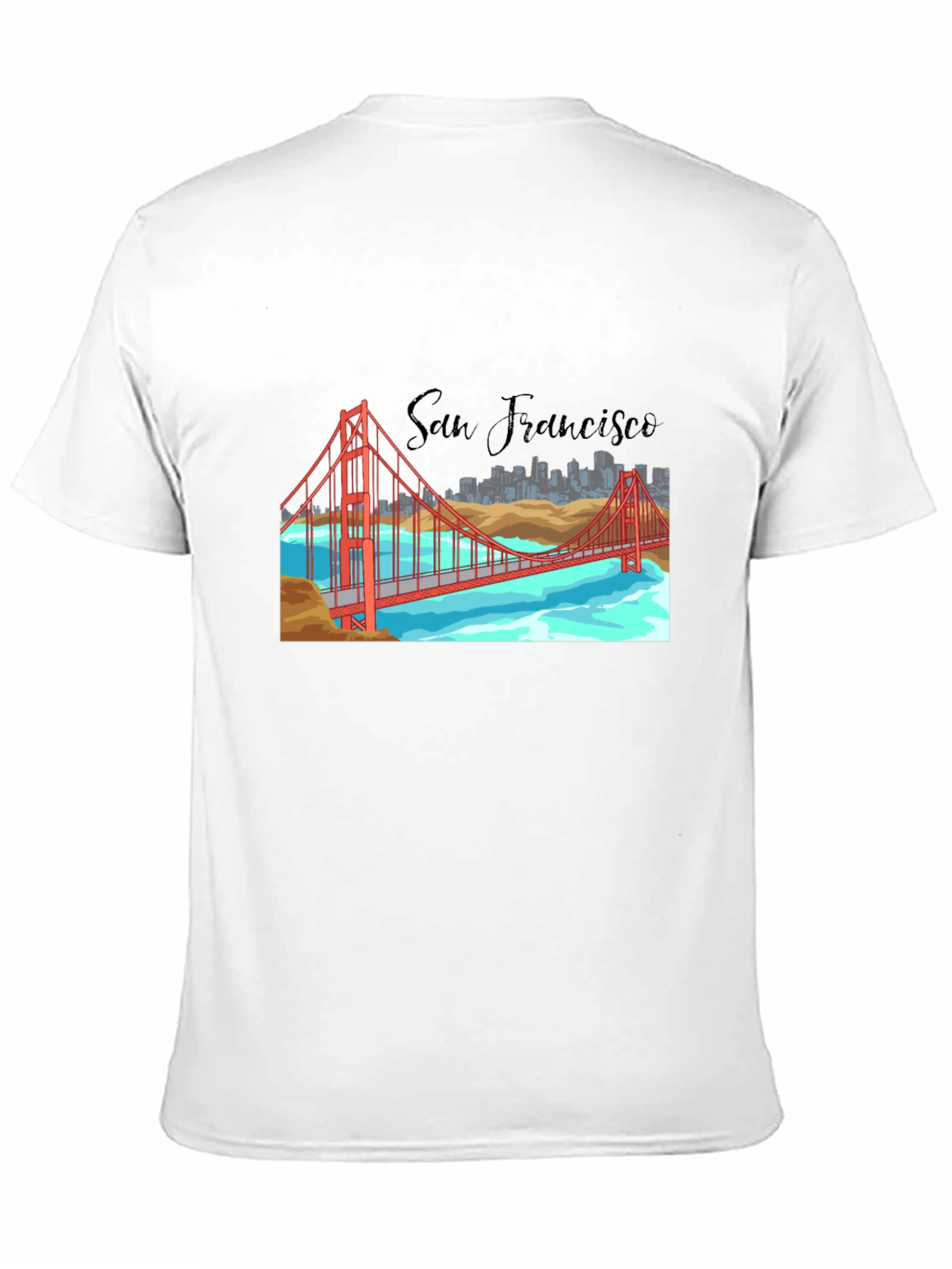 San Francisco Bridge Graphic T-Shirt
