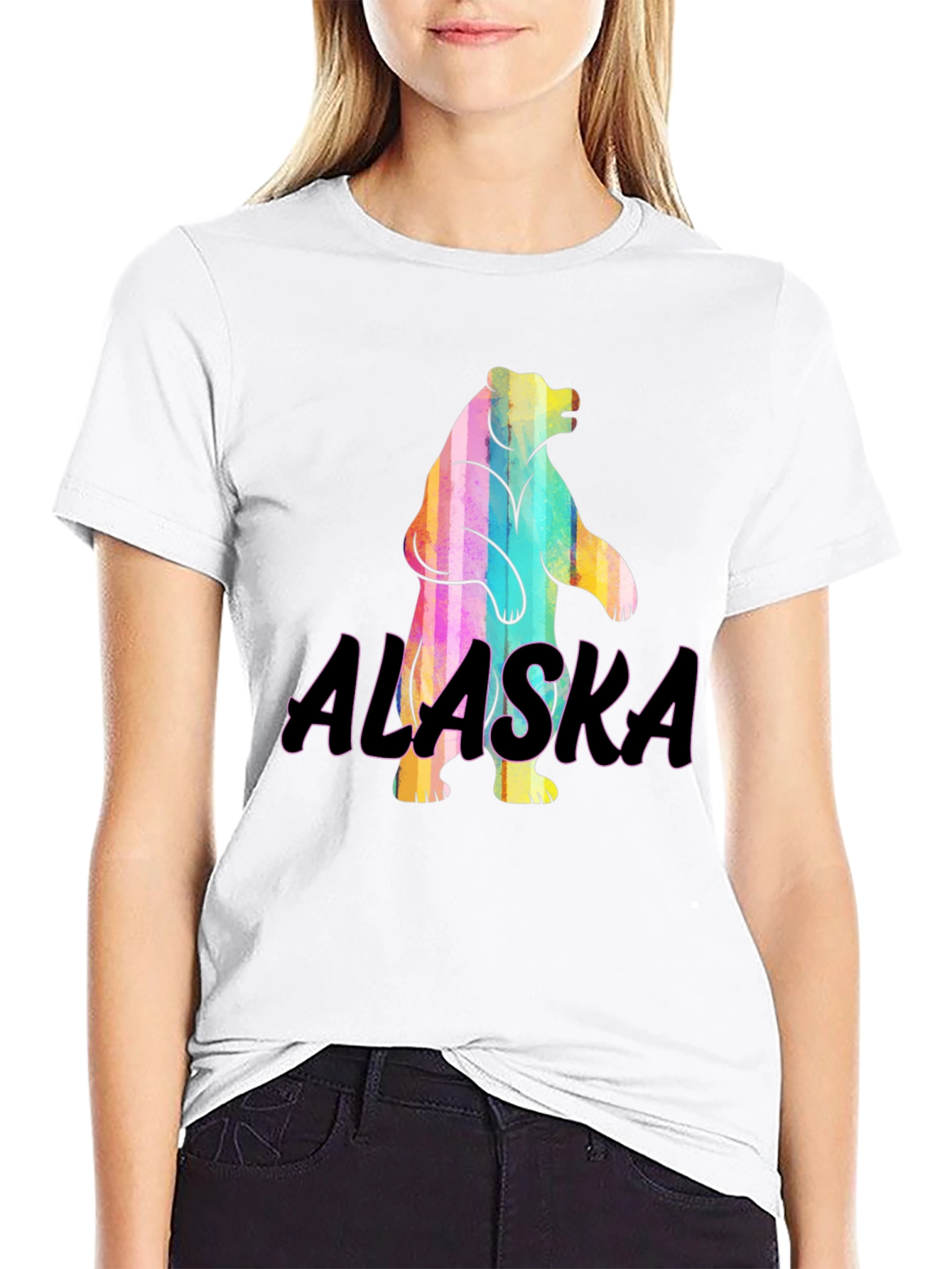 Alaska Bear Graphic T-Shirt - Mens