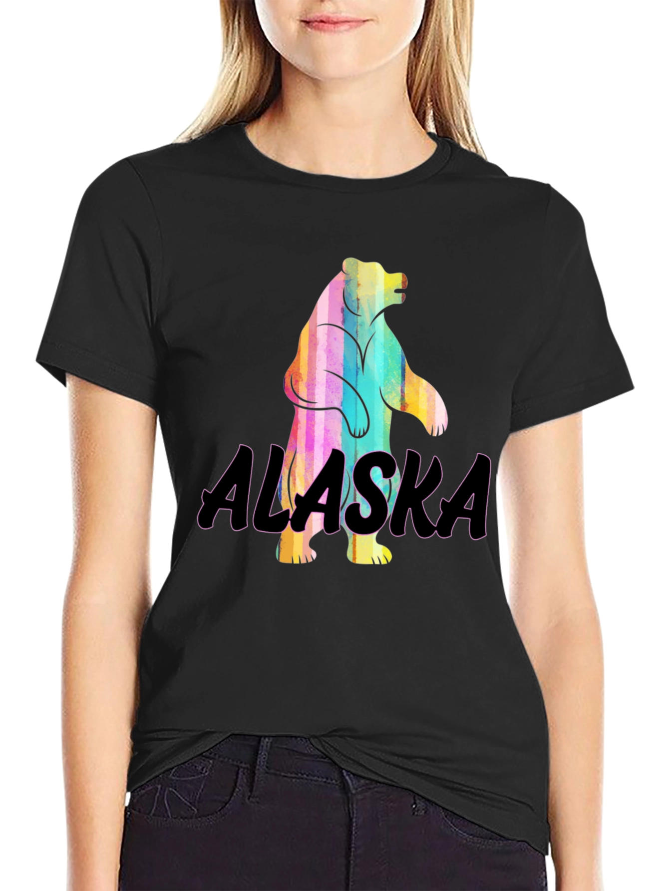 Alaska Bear Graphic T-Shirt - Mens