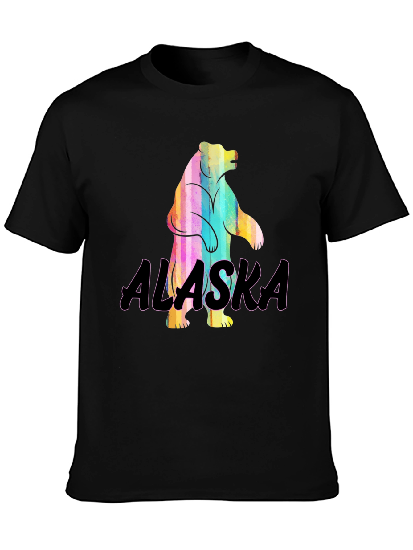 Alaska Bear Graphic T-Shirt - Mens
