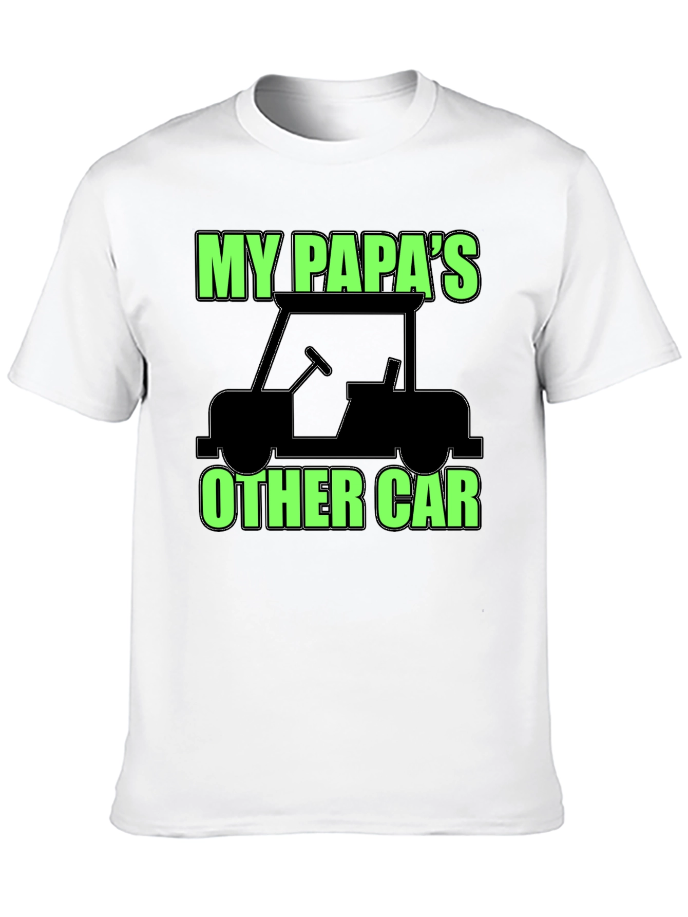My Papas Other Car Black T-Shirt