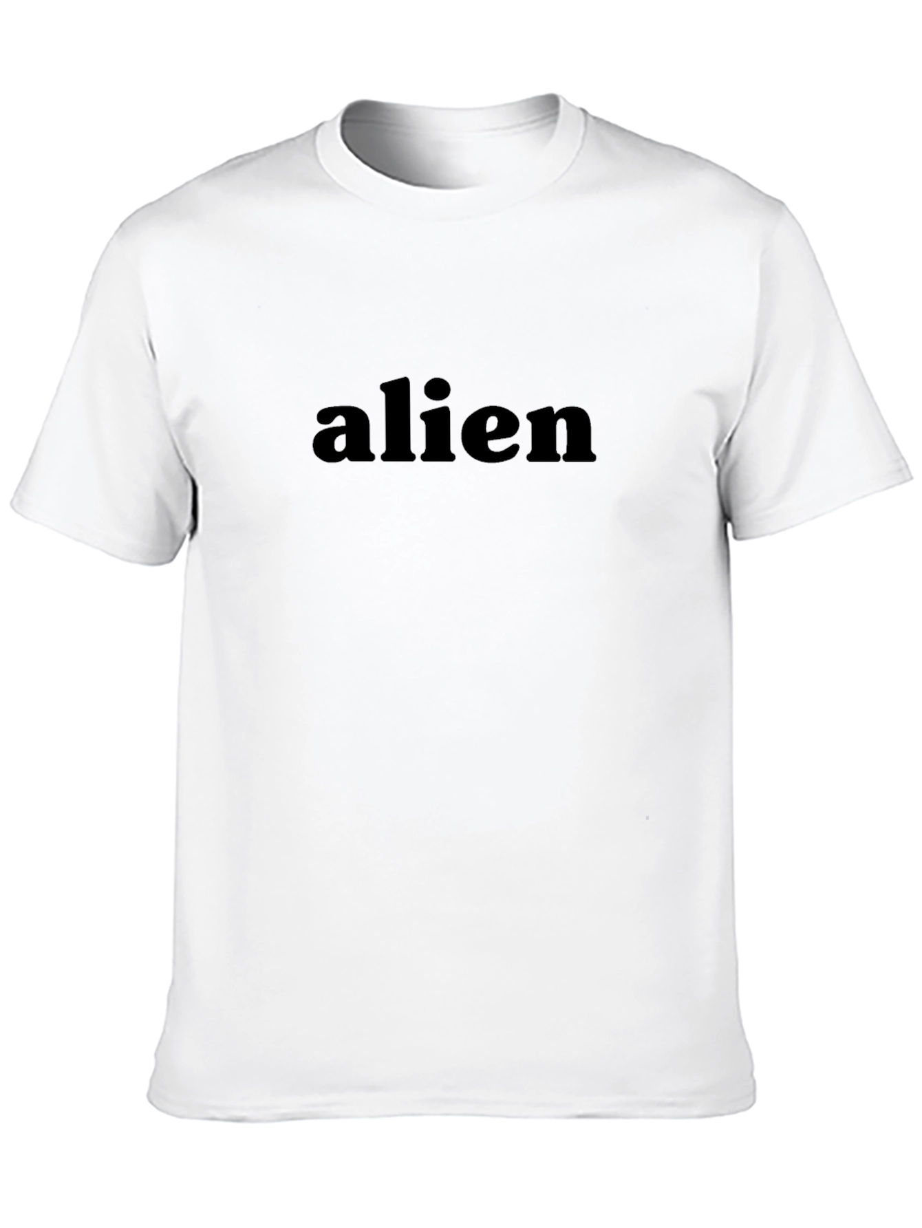 Alien Graphic Black T-Shirt - Modern Style